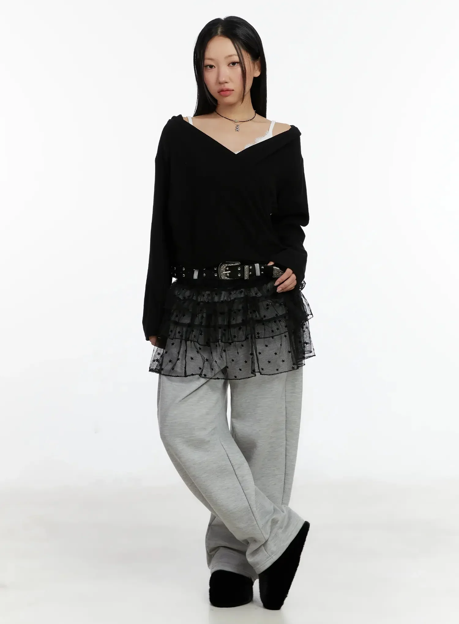 Ribbed Wrap Hoodie Top ID525 - Image 7