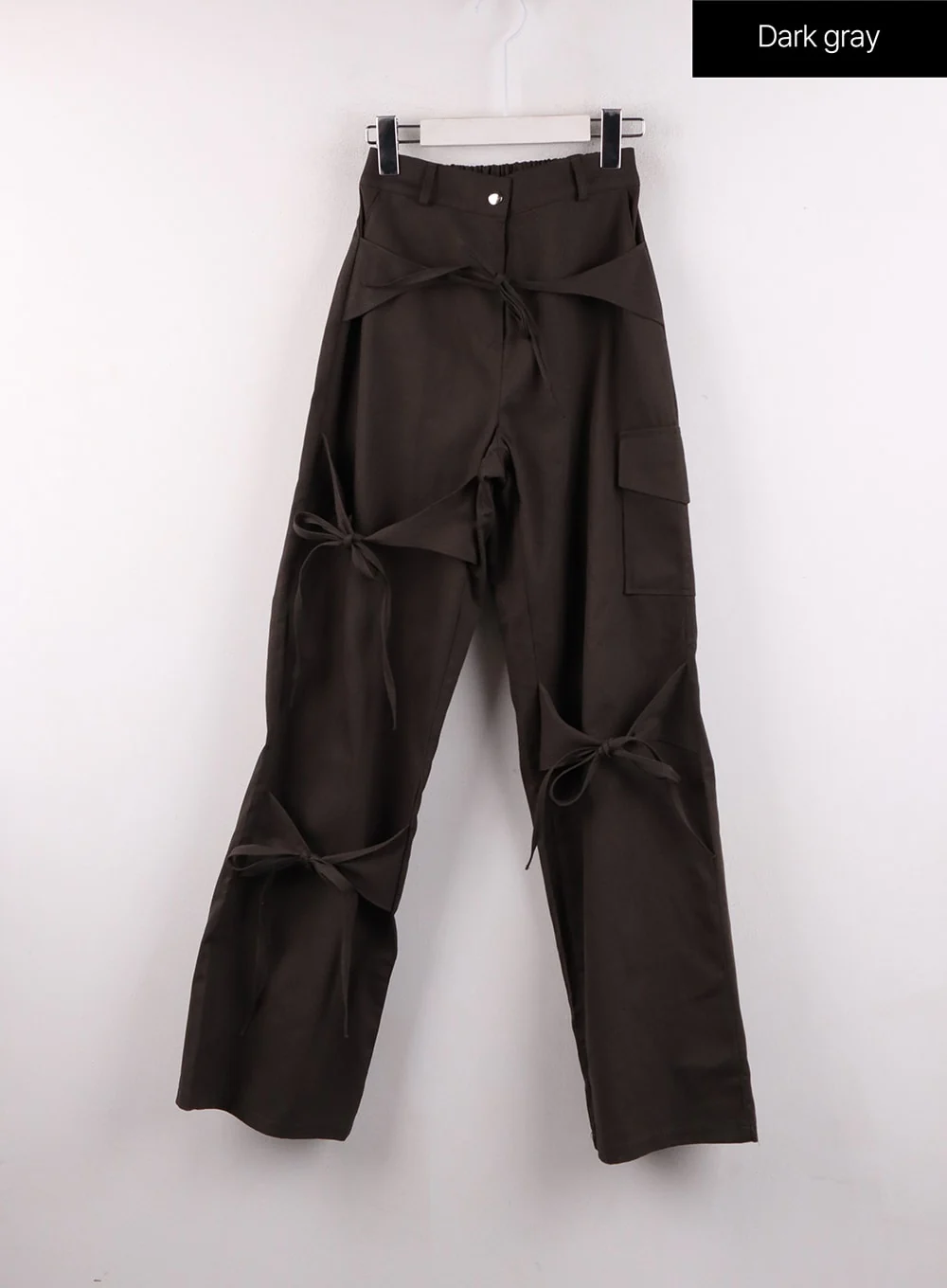 Ribbon Detail Cargo Pants CF401 - Image 10