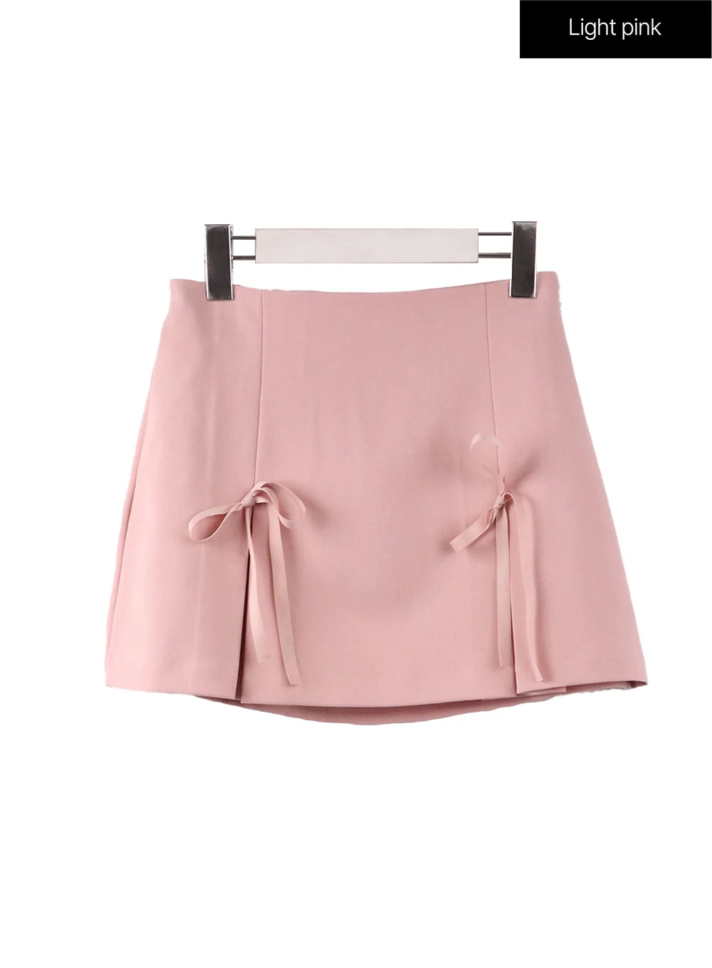 Ribbon Pleated Mini Skirt IF408 - Image 8