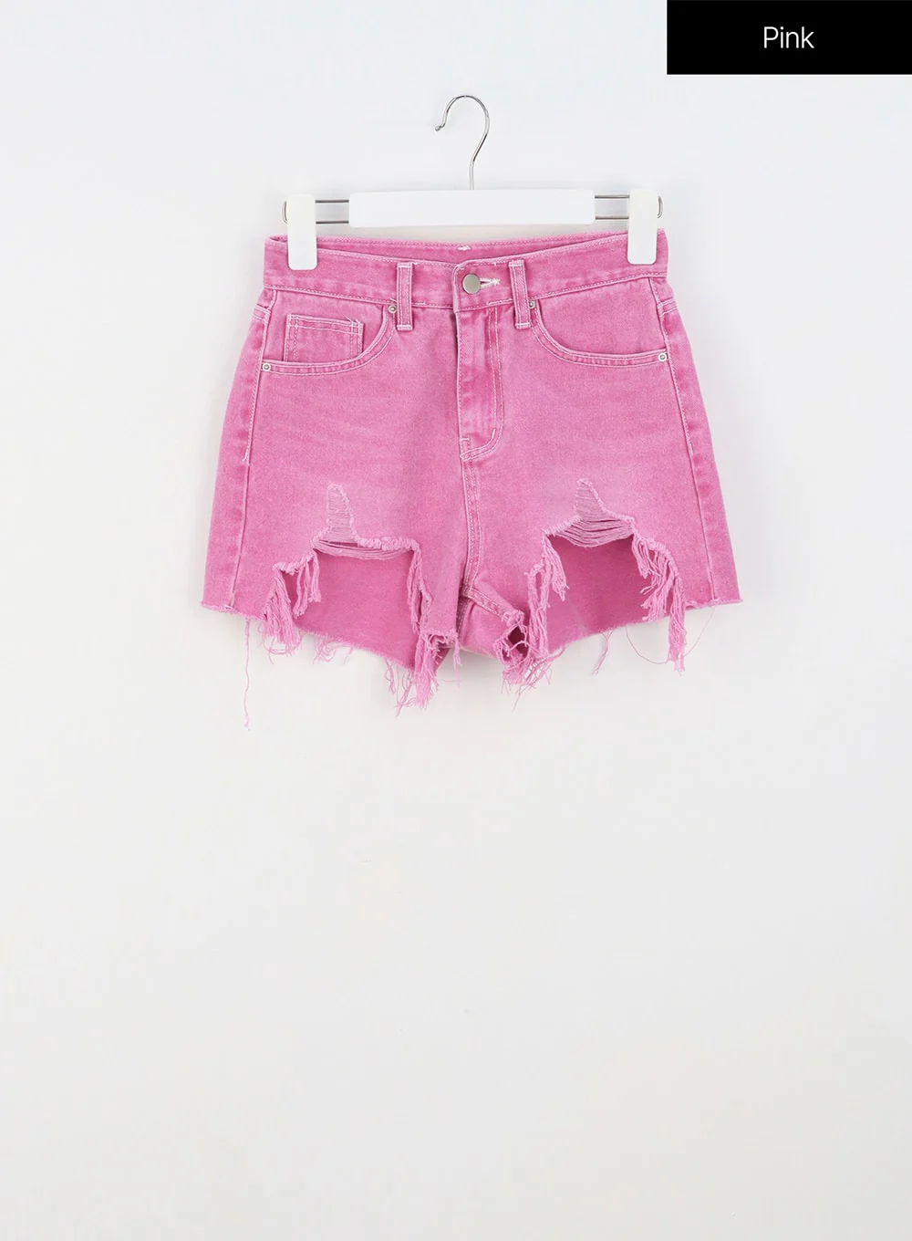 Ripped Color Shorts BU308 - Image 14