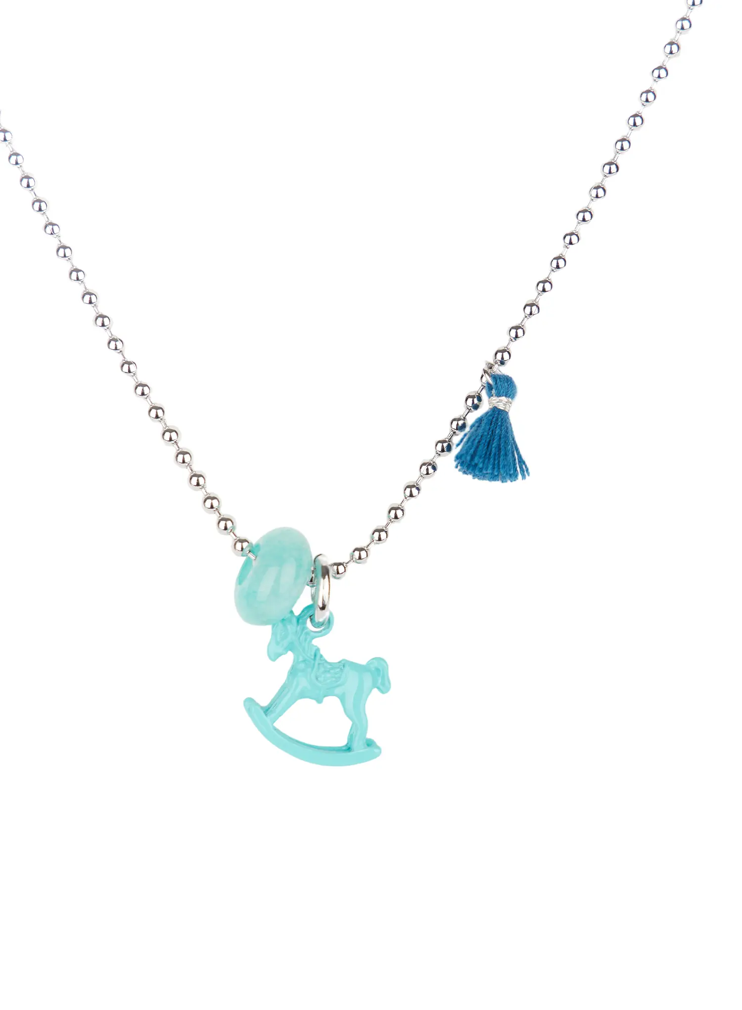 Rocking Horse Tassel Necklace F502 - Image 11