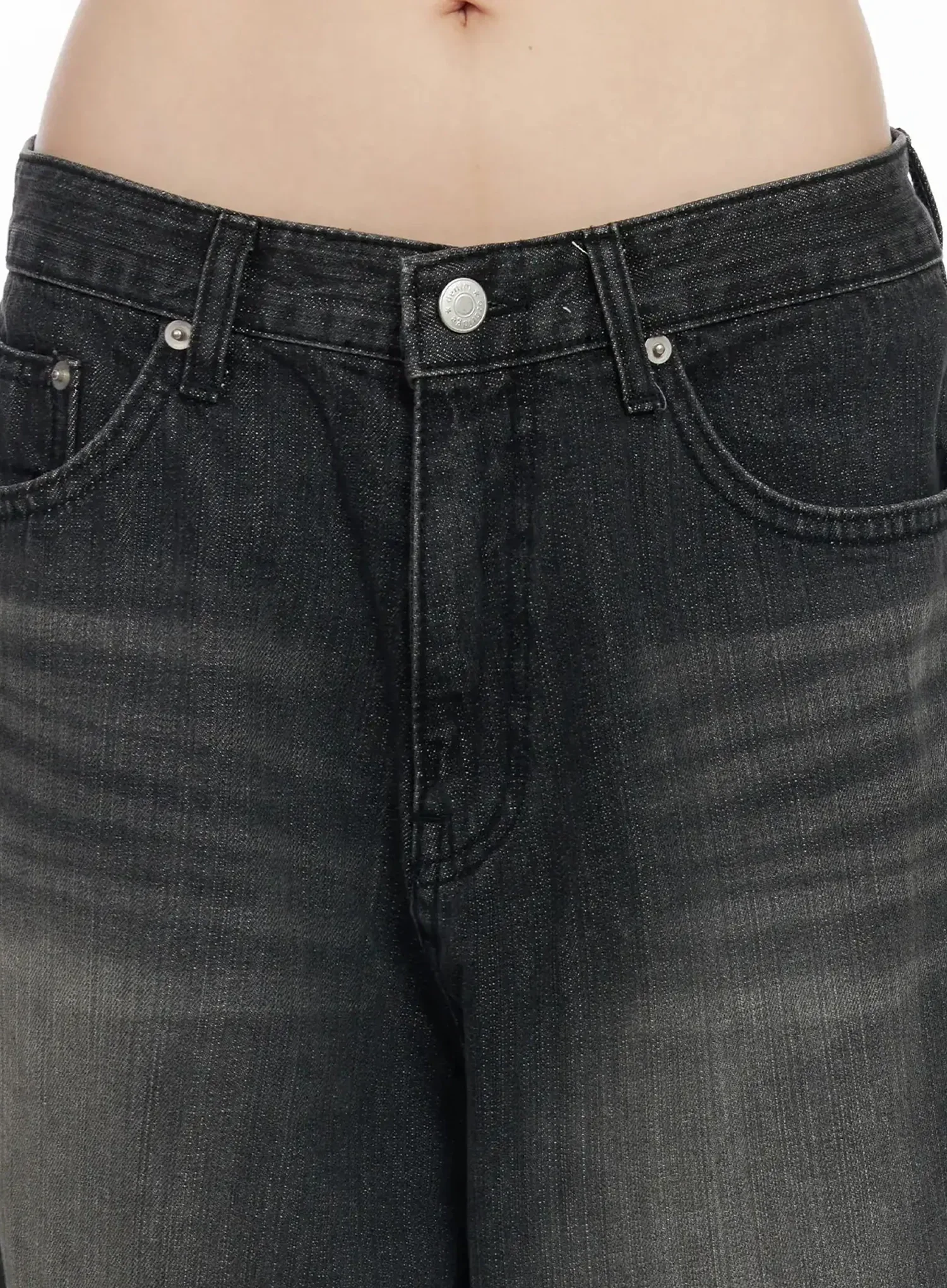 Romy Back-Belt Baggy Jeans IF505 - Image 11