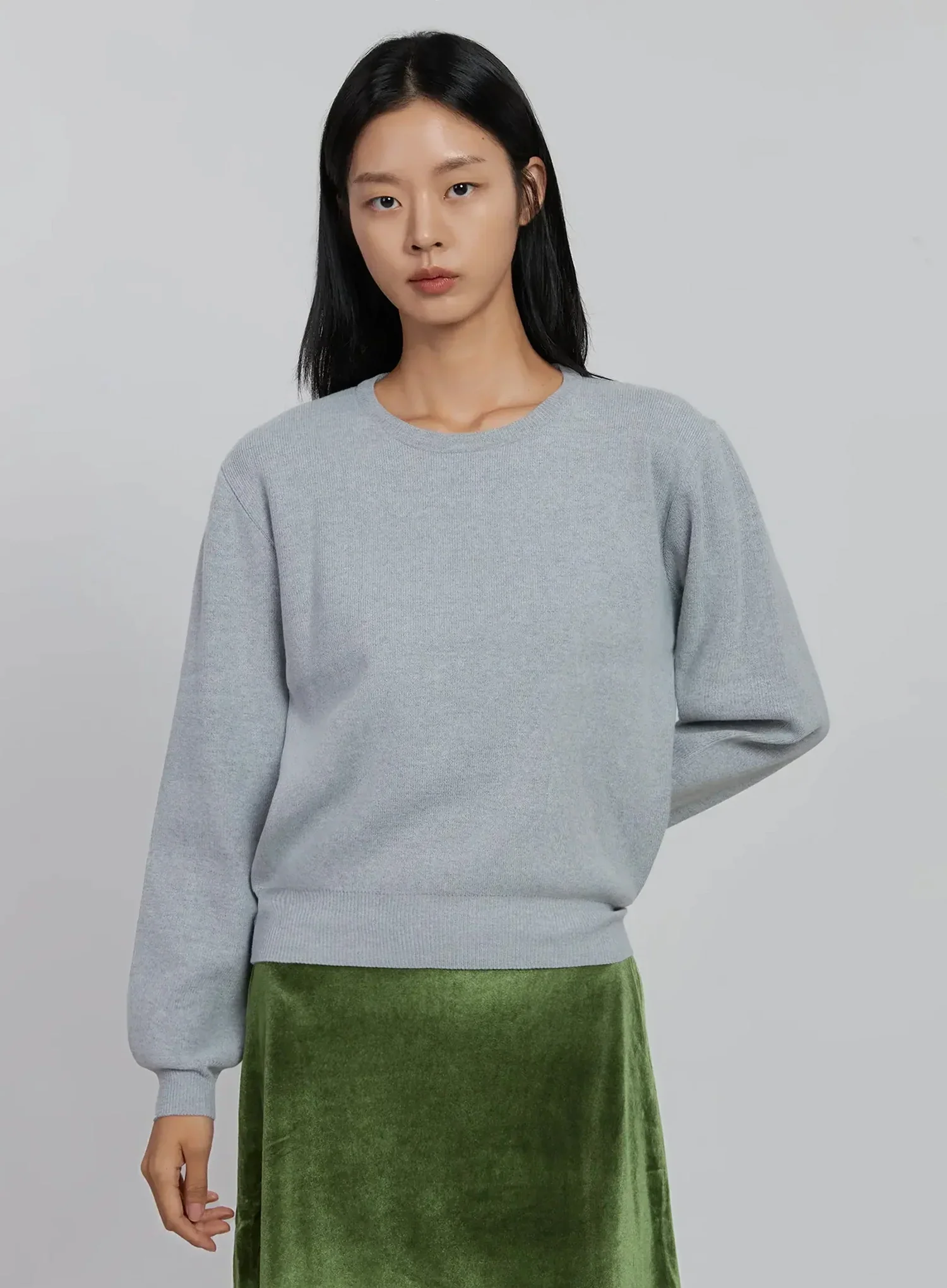 Round Neck Knit Top ID516 - Image 16