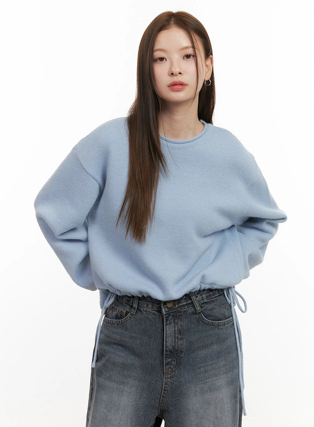 Round Neck Loose Sweater OD417 - Image 6