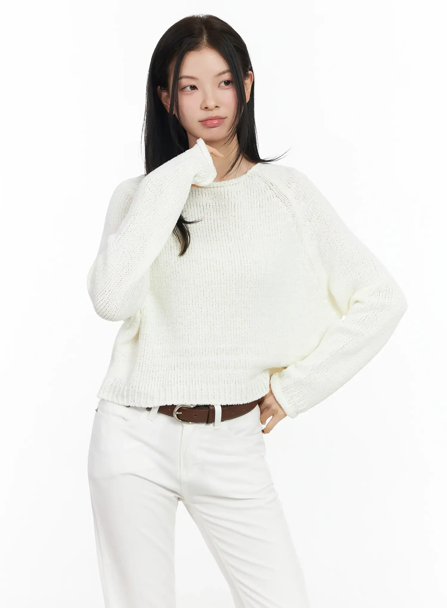 Round Neck Pendant Sweater IM524 - Image 12