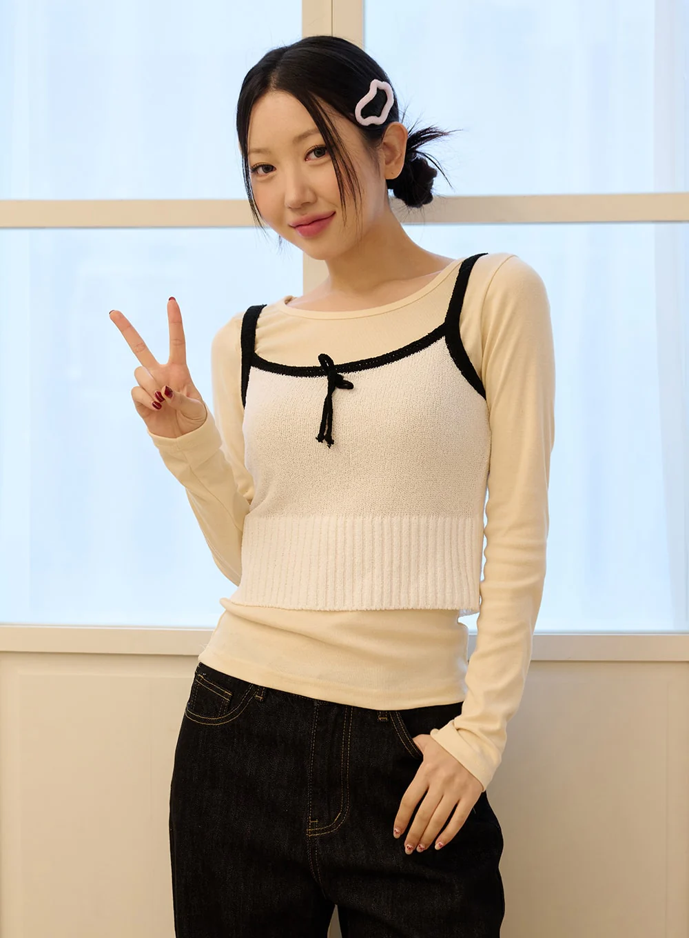 Round Neck Slim Fit Tee OD327 - Image 6