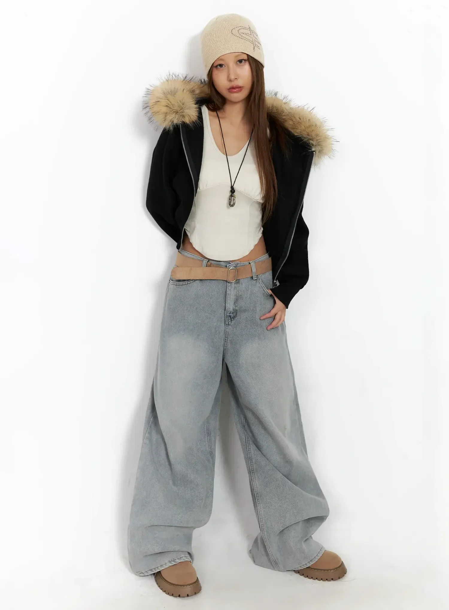 Ruched Crop Top IN528 - Image 11