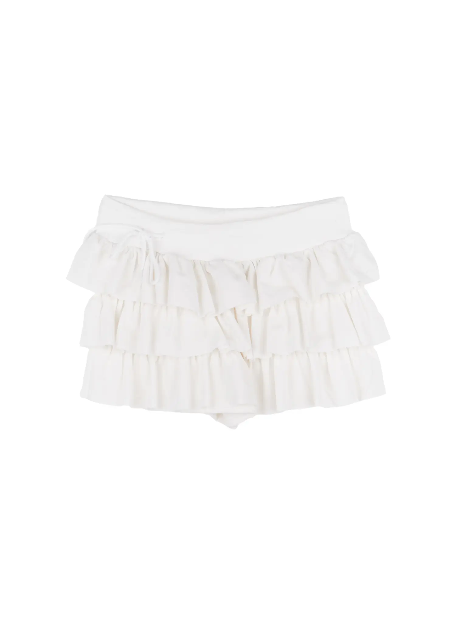 Ruffle Layered Mini Skirt CL501 - Image 19