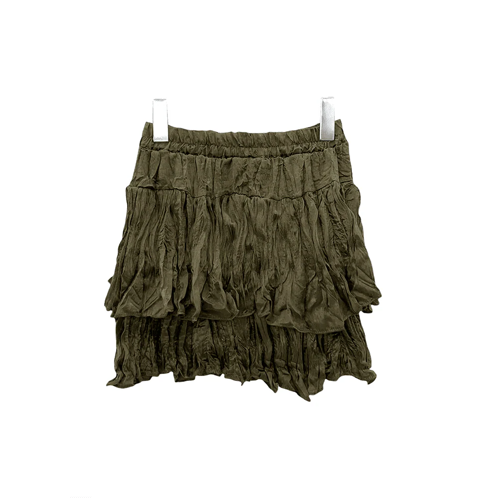 Ruffle Tier Mini Skirt J17 - Image 22