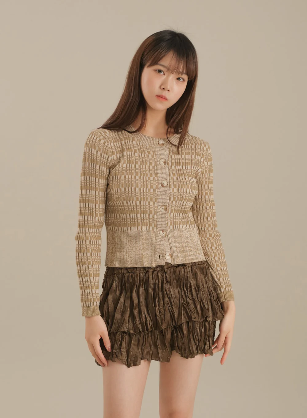 Ruffle Tier Mini Skirt J17 - Image 7