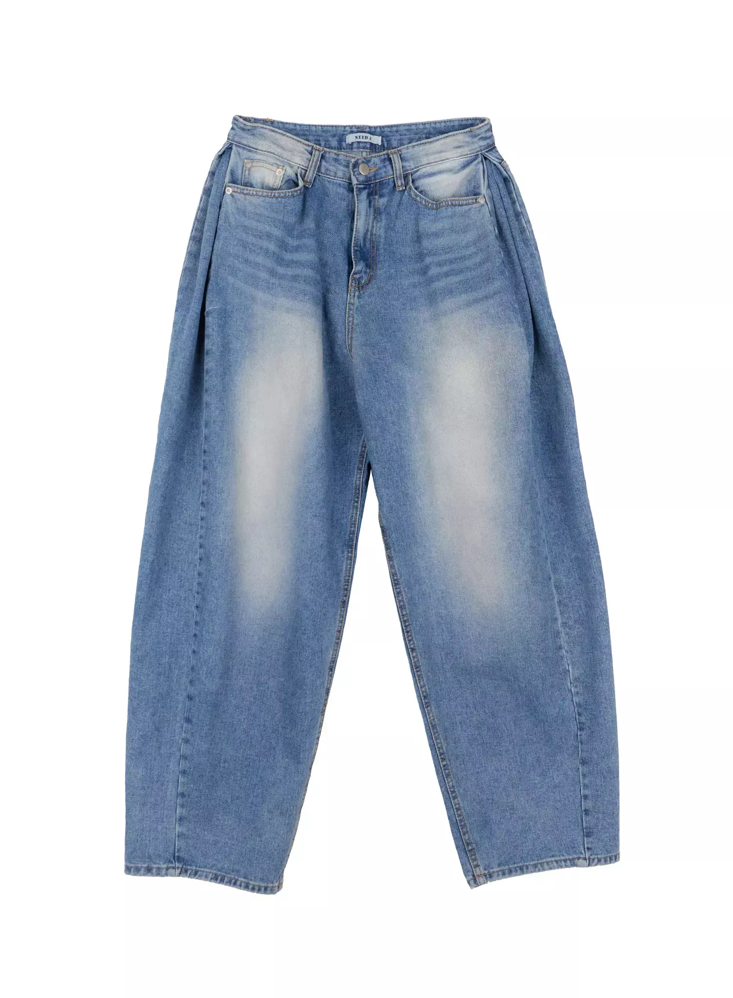 Ruthie Side Pleat Relaxed-Fit Jeans IS515 - Image 14