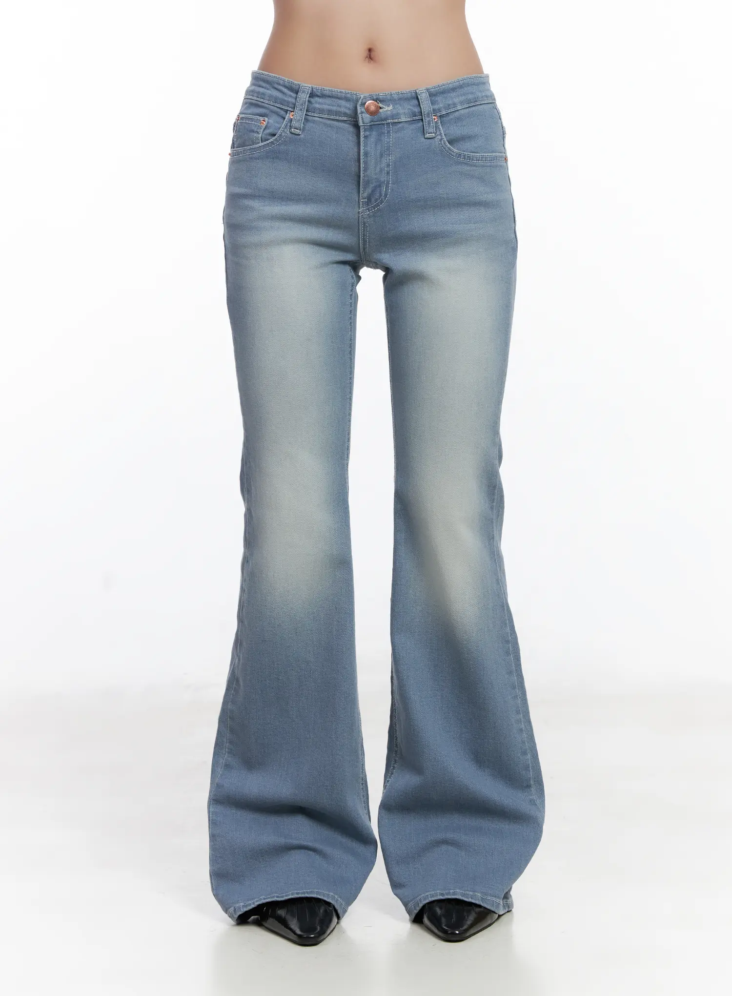 Sabi Double Washed Bootcut Jeans CF503 - Image 10