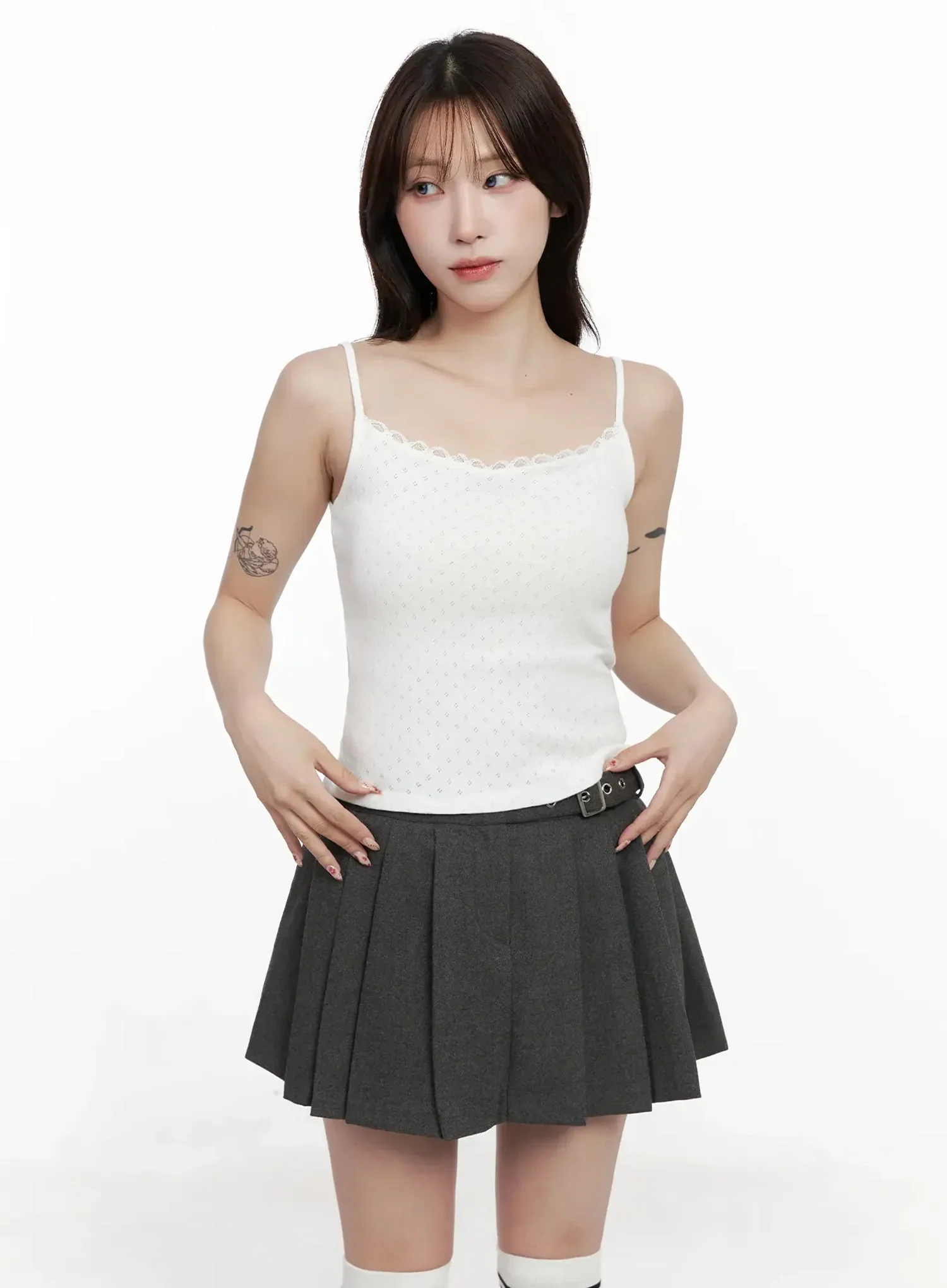 Scalloped Edge Cami Top IN514 - Image 3