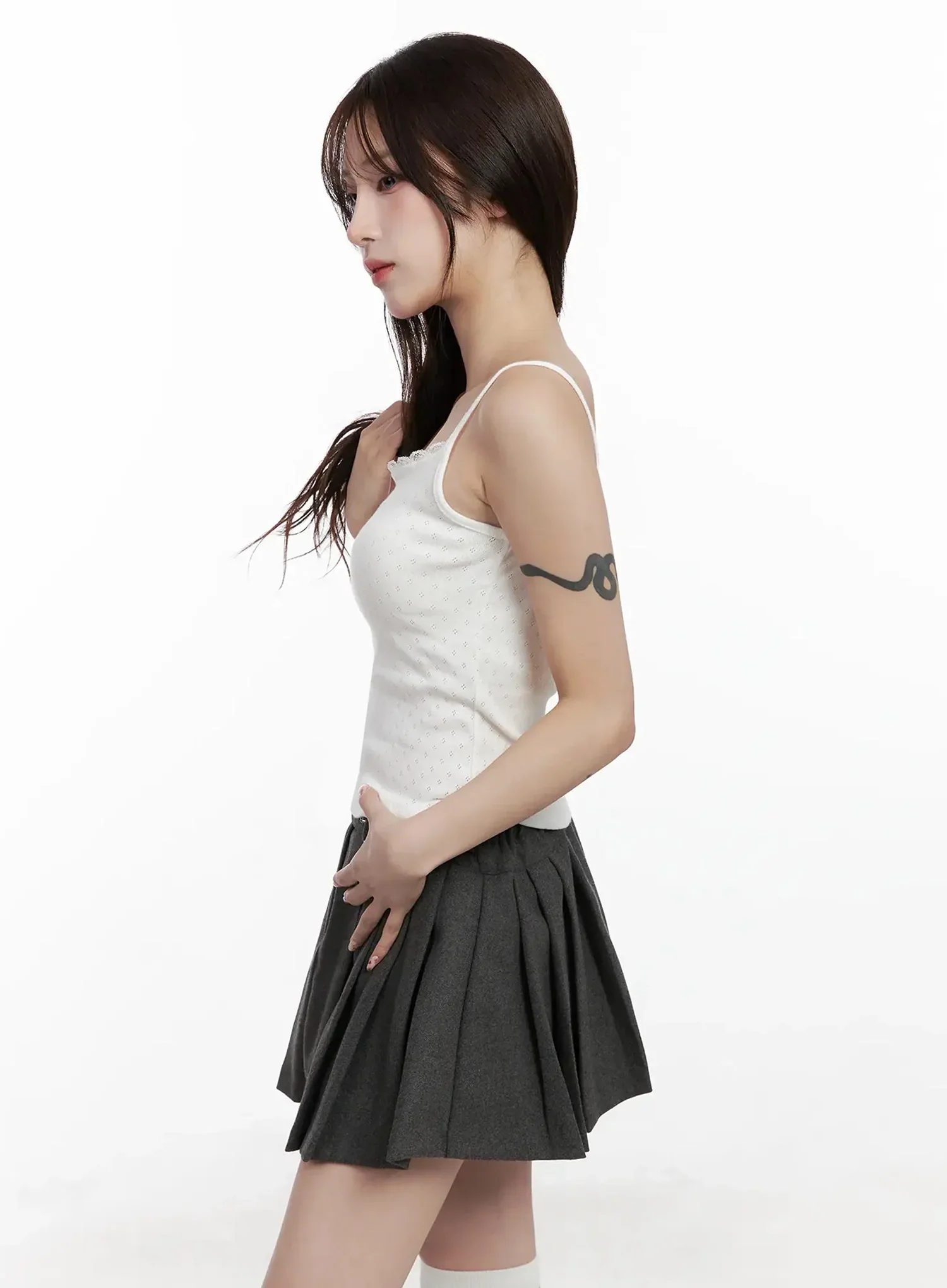 Scalloped Edge Cami Top IN514 - Image 7