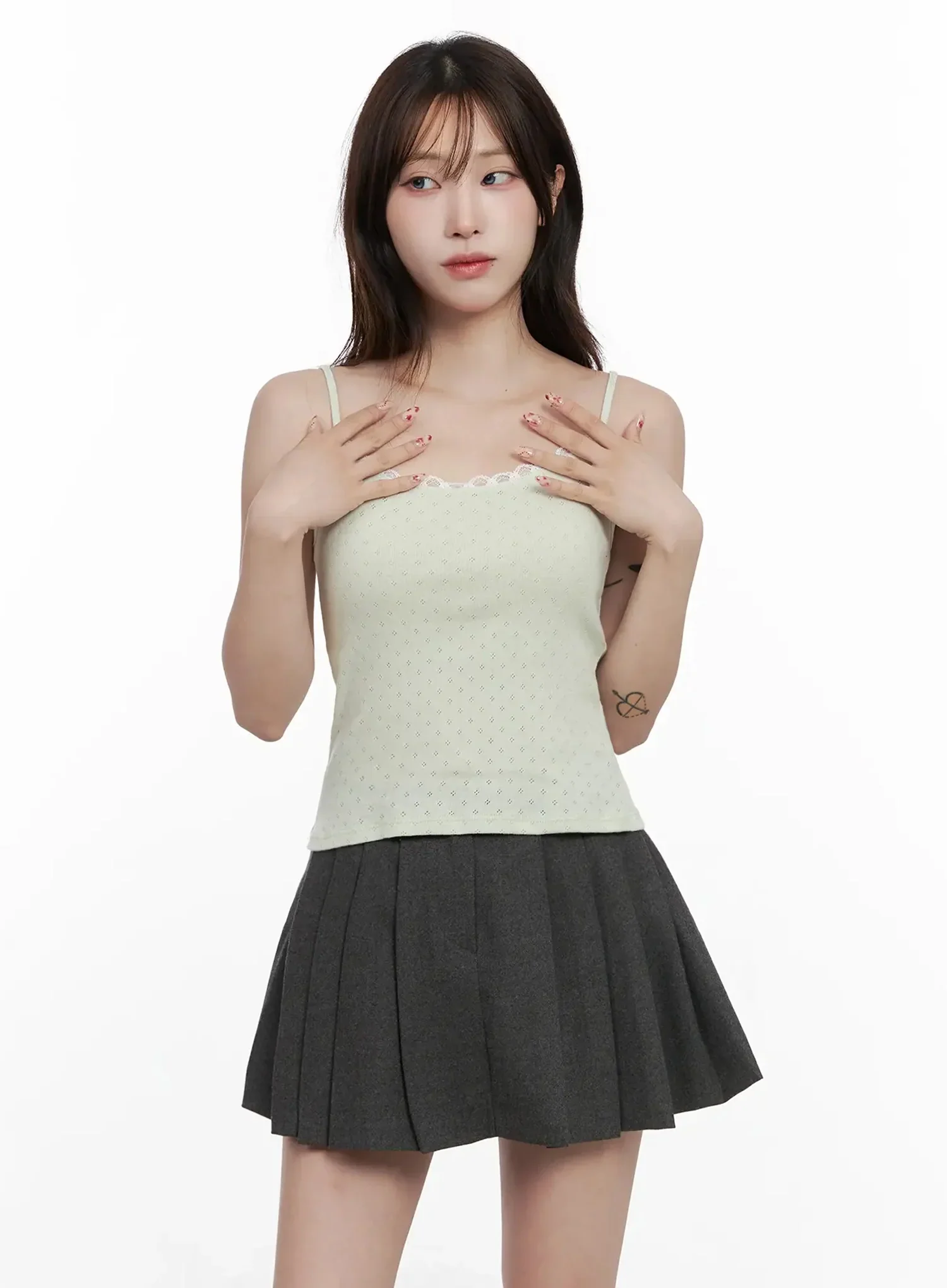 Scalloped Edge Cami Top IN514 - Image 8