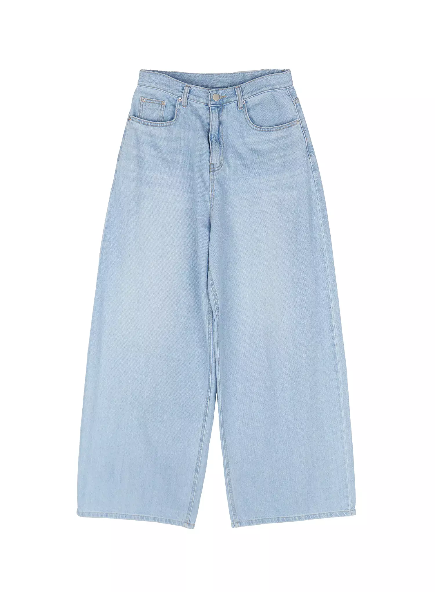 Scarlett Washed Wide-Leg Jeans IU512 - Image 17