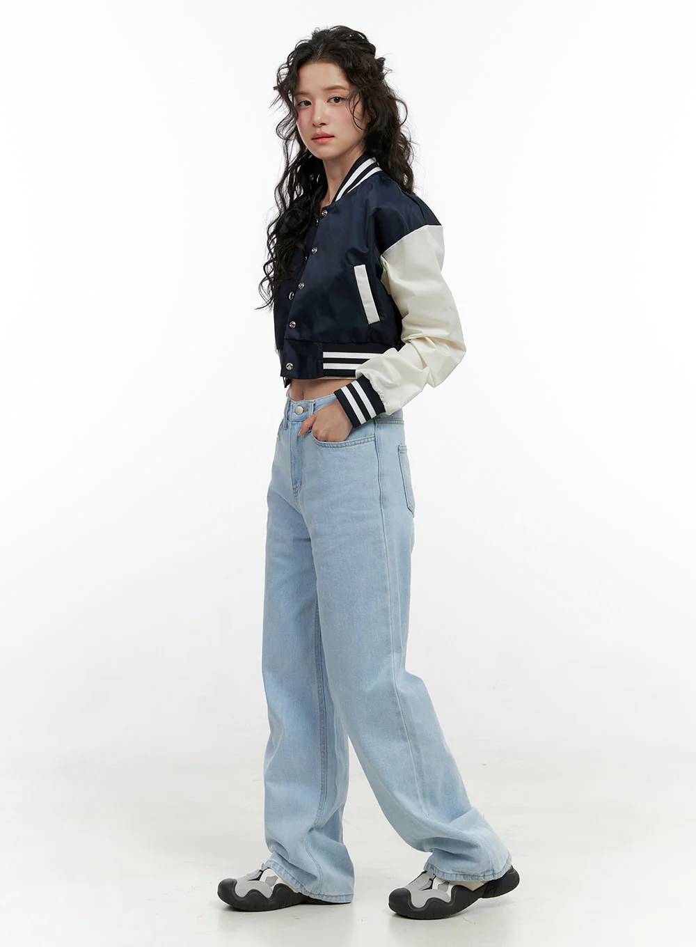 Selena Breezy Wide-Leg Jeans ON404 - Image 4