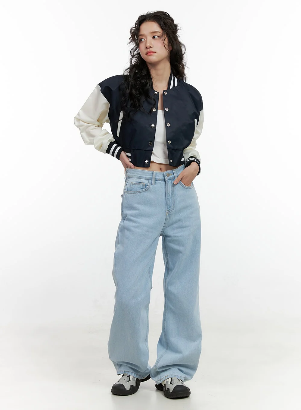 Selena Breezy Wide-Leg Jeans ON404 - Image 7