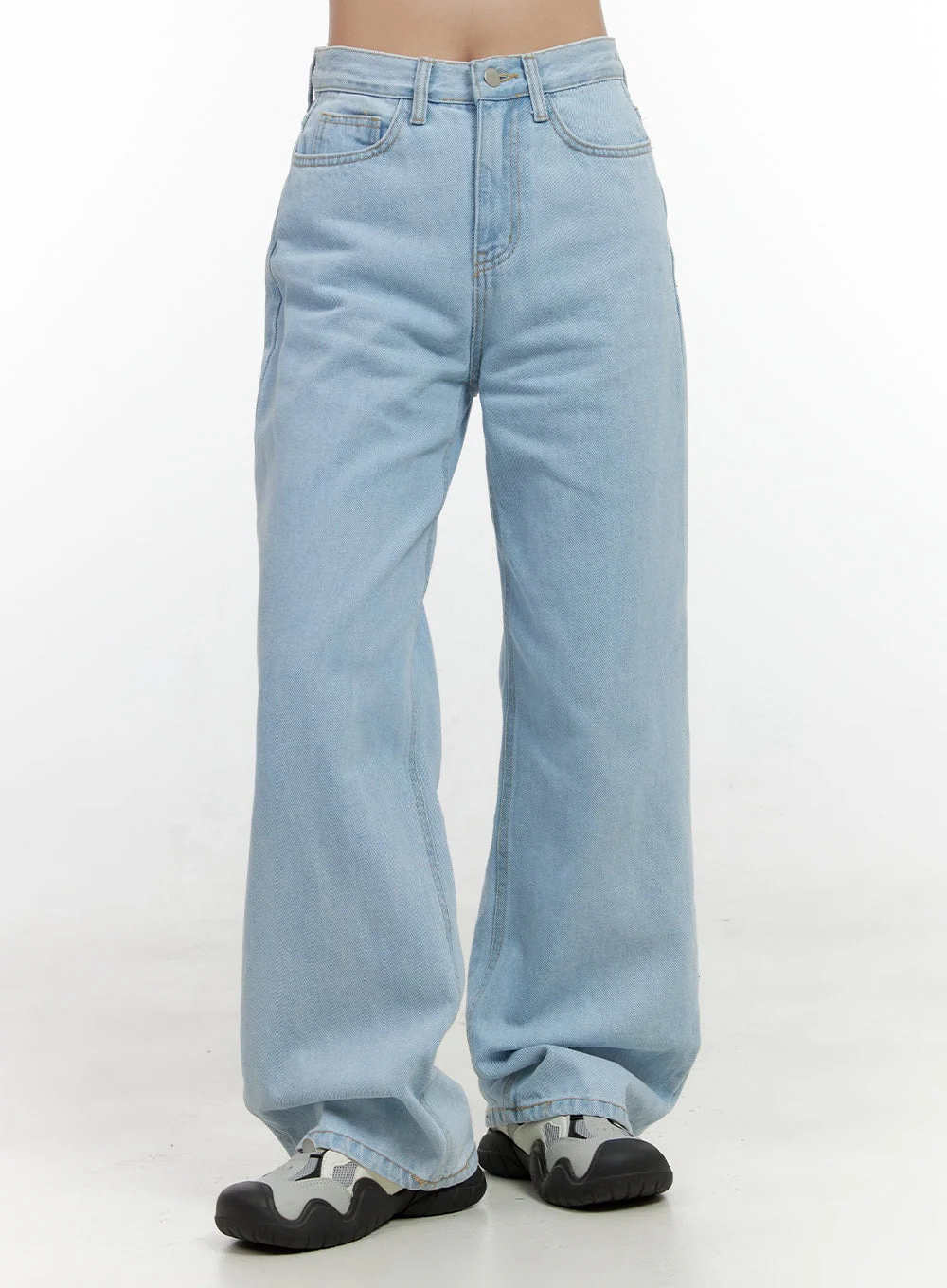 Selena Breezy Wide-Leg Jeans ON404 - Image 8