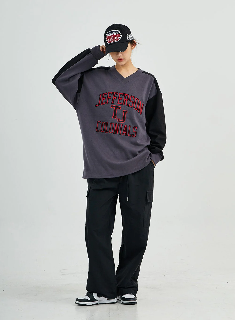 Selena Nylon Cargo Wide Pants CS23 - Image 4