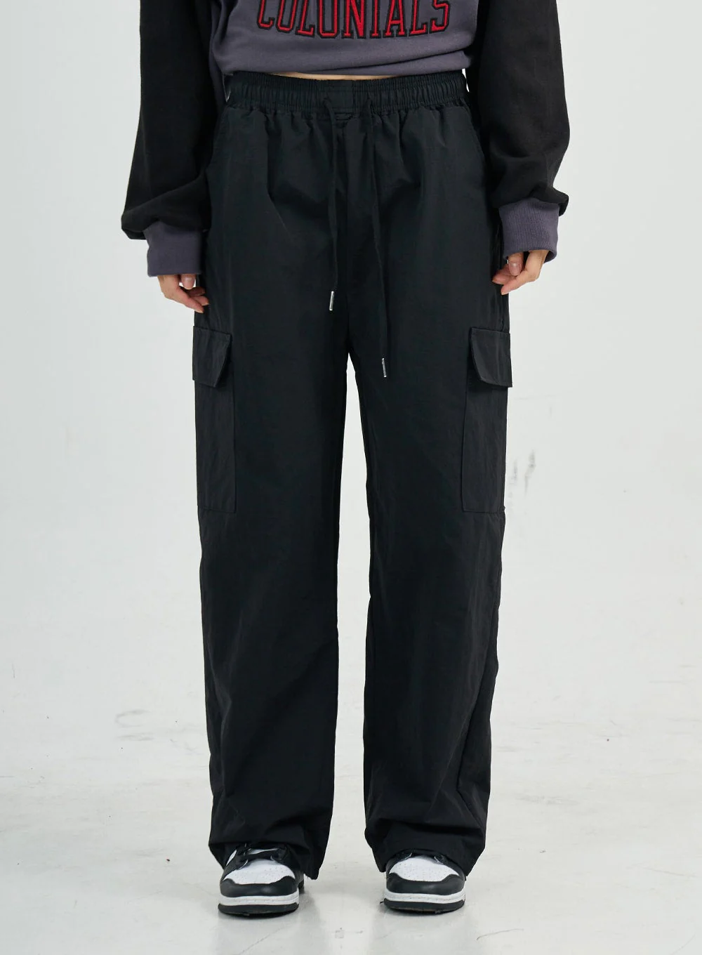 Selena Nylon Cargo Wide Pants CS23 - Image 9