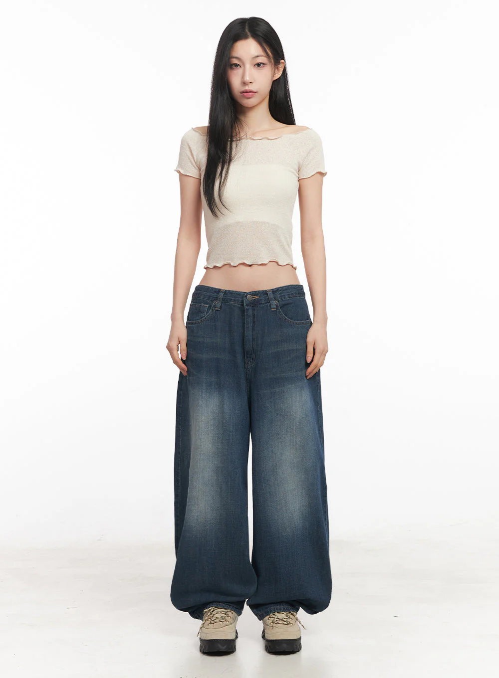 Selene Baggy Jeans IY516 - Image 3