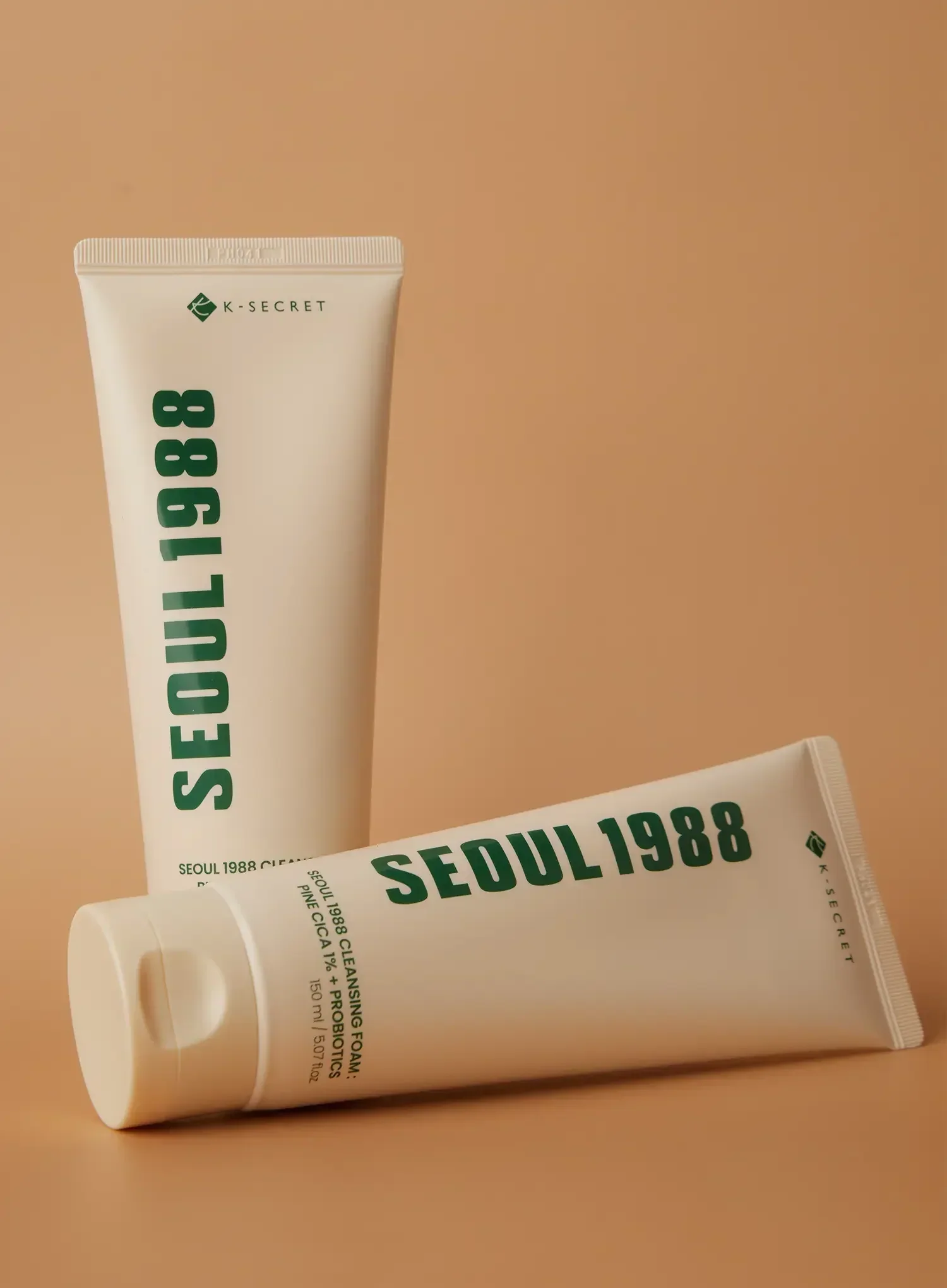 SEOUL 1988 Pine Cica 1% + Probiotics Cleansing Foam (150ml) - Image 2
