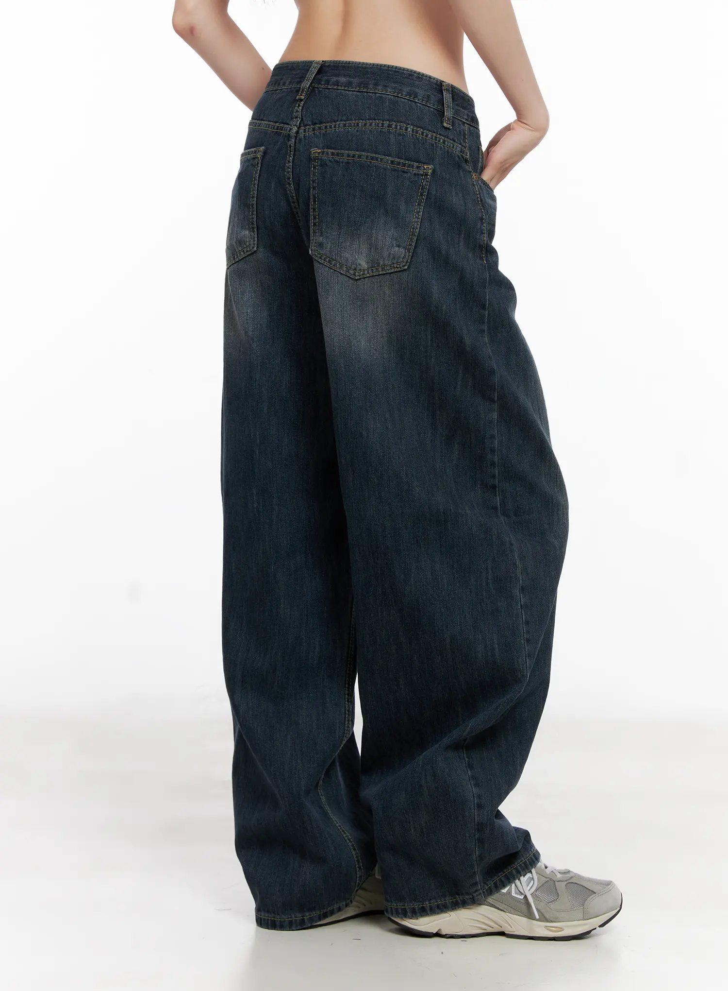 Seoy Washed Denim Jeans CG525 - Image 4