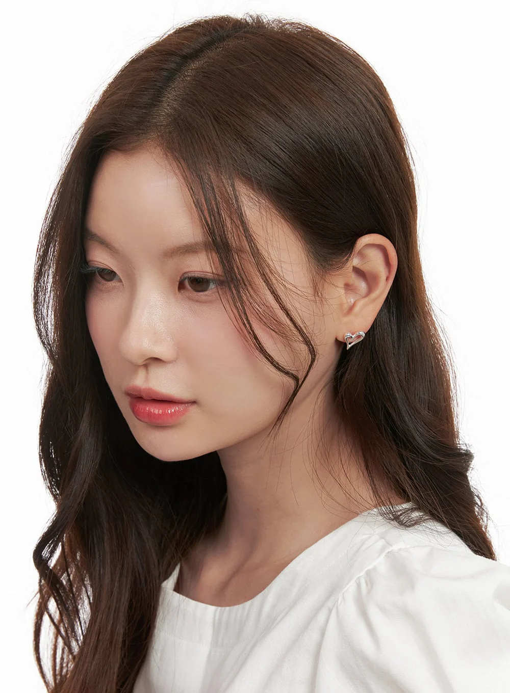 Serenity Hoops Earrings IJ503 - Image 4
