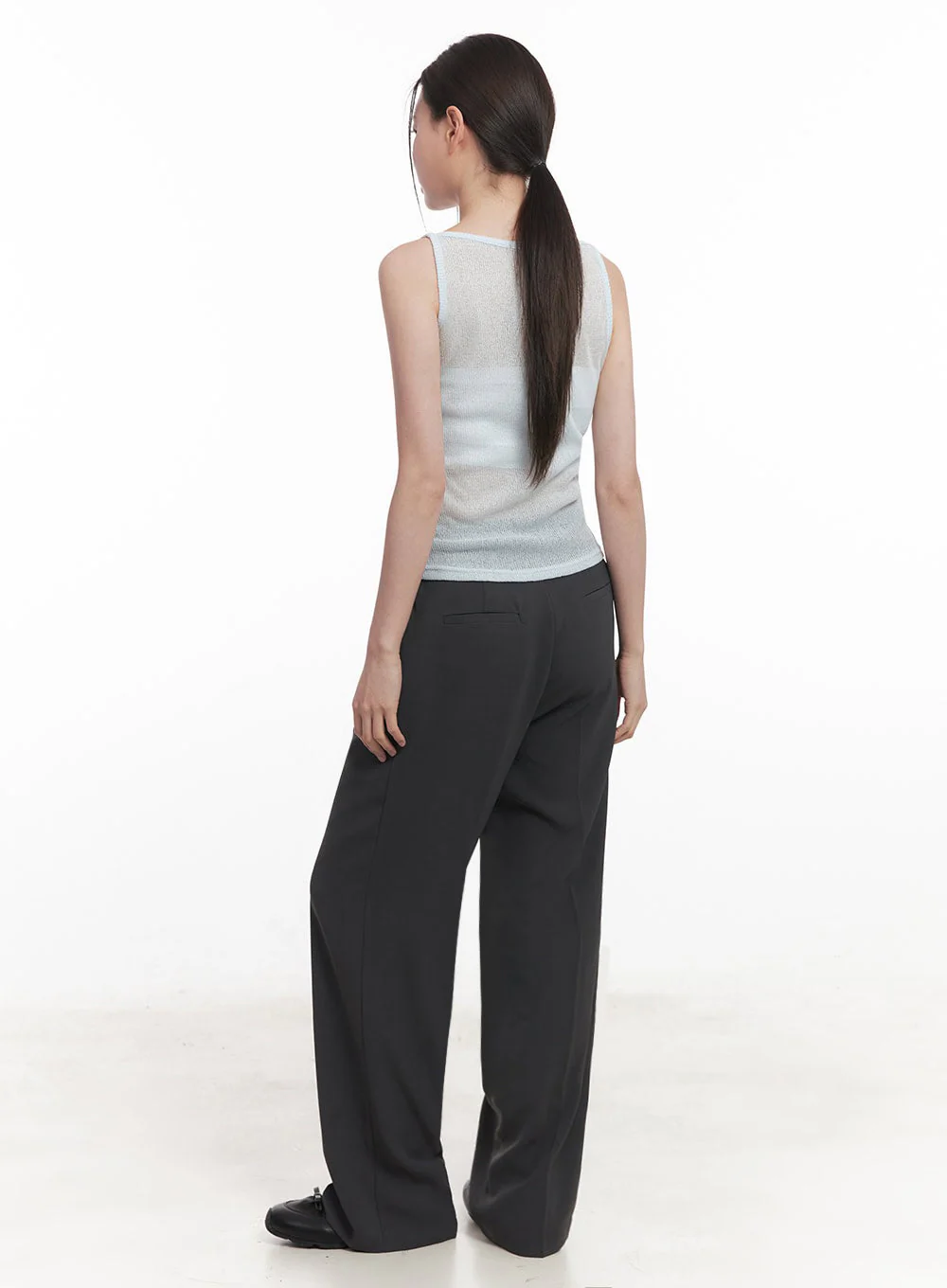 Sheer Knit Tank Top IY509 - Image 14