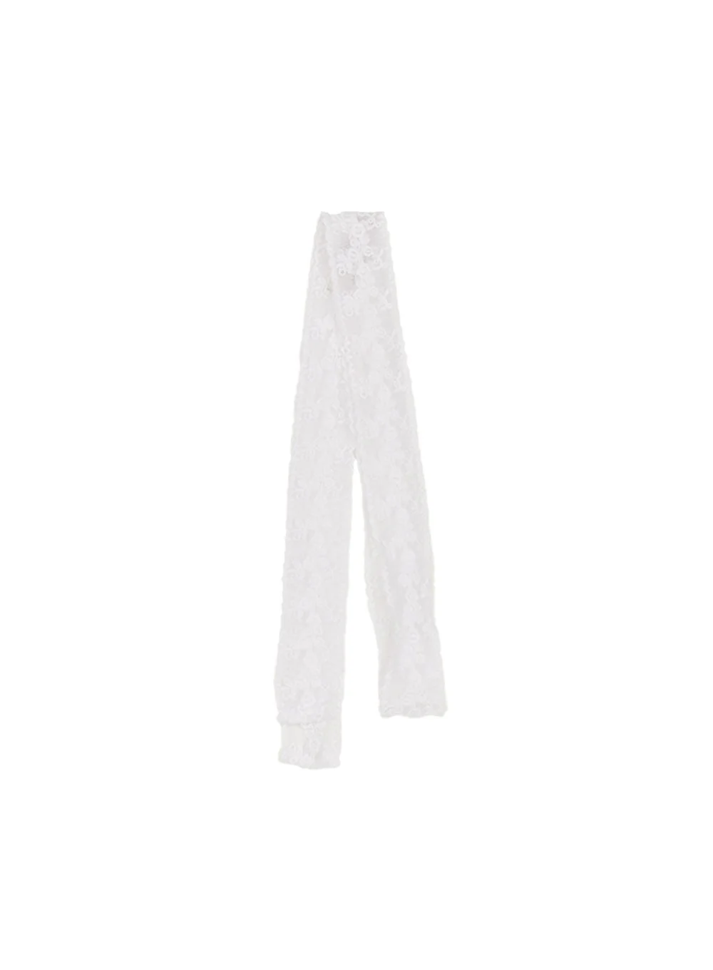 Sheer Lace Trim Scarf CF524 - Image 9