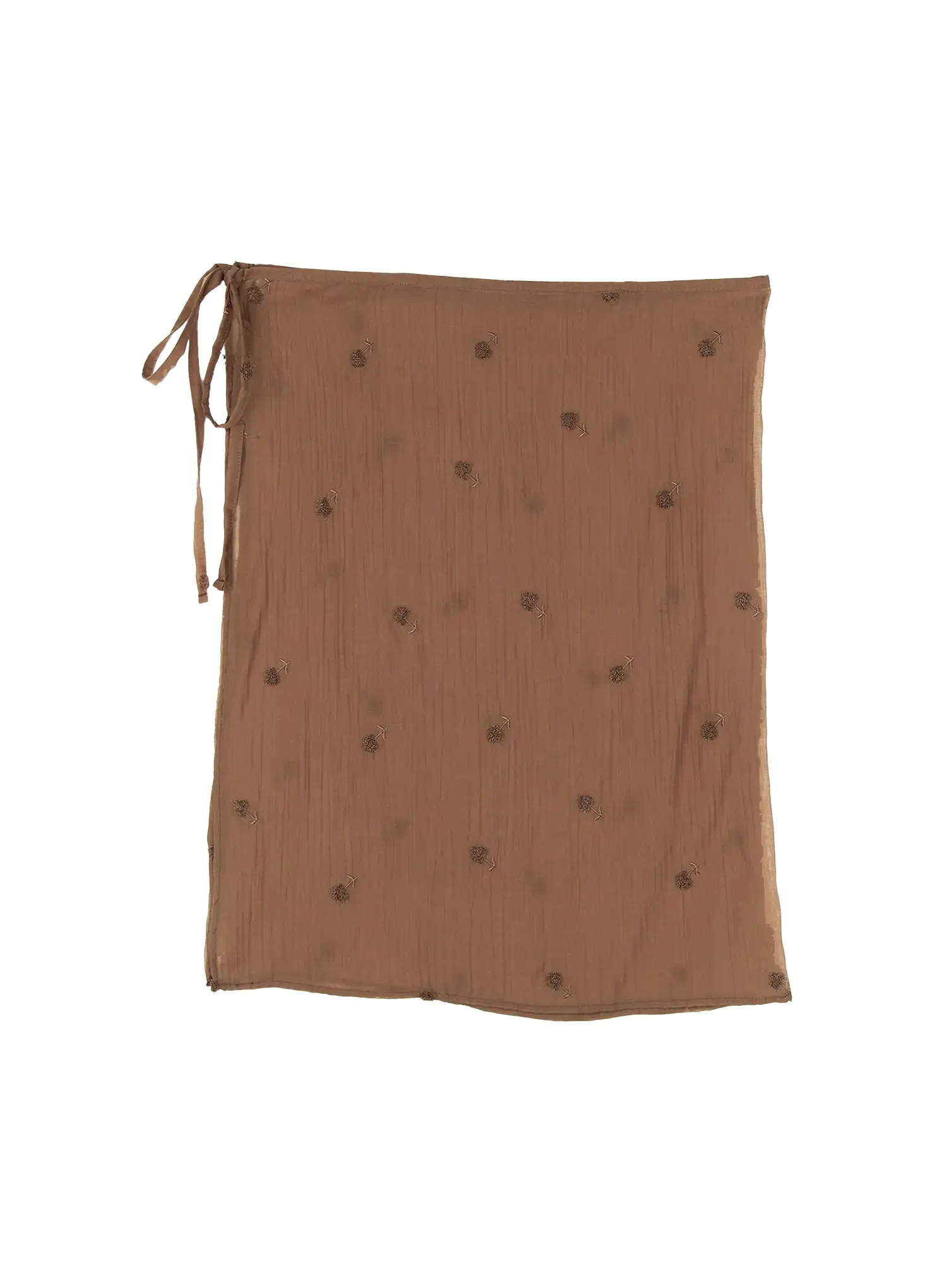 Sheer Latered Midi Skirt CJ512 - Image 10