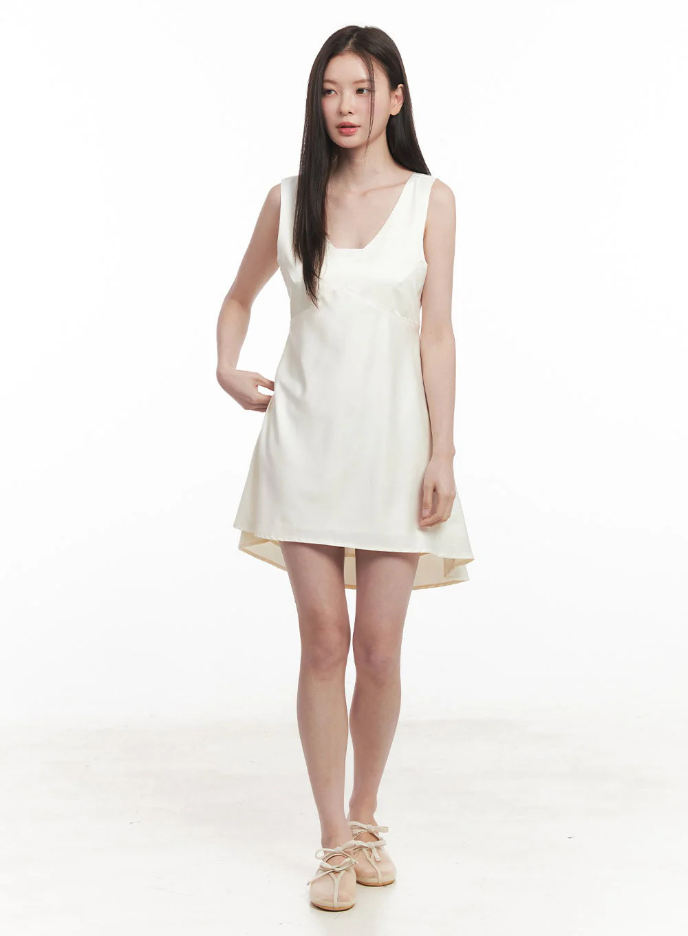 Sheer Ribbon Flats IY513 - Image 2
