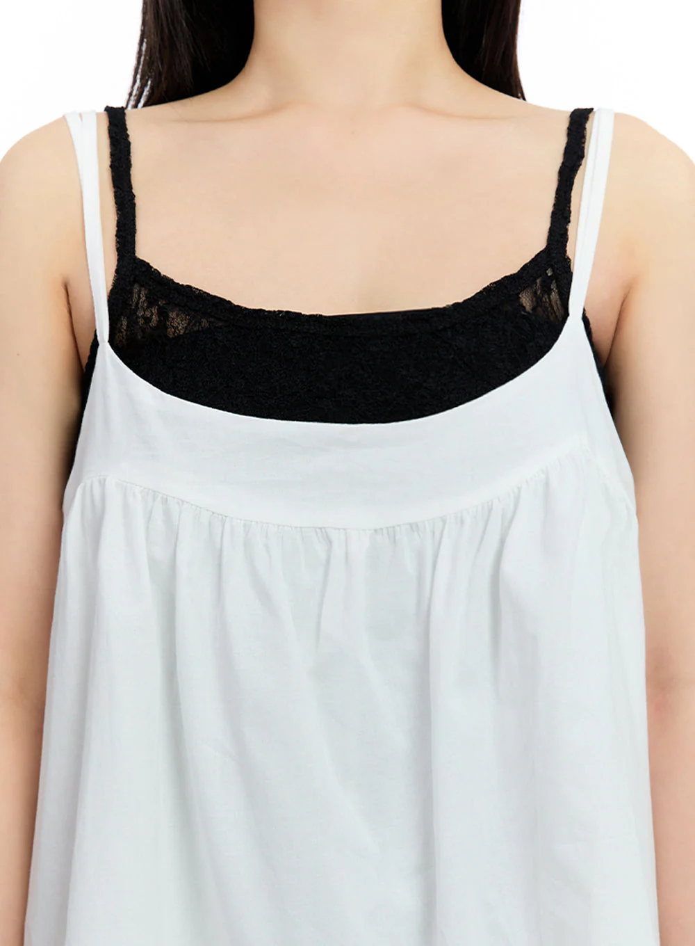 Shirred Cami Mini Dress IU503 - Image 2