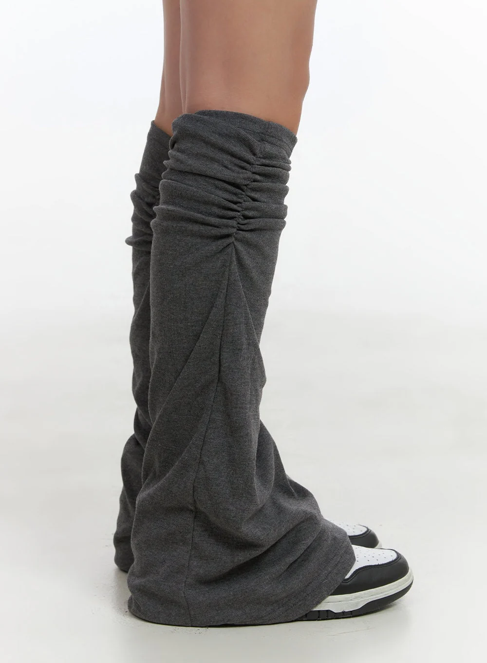 Shirred Cotton Leg Warmers CO404 - Image 3