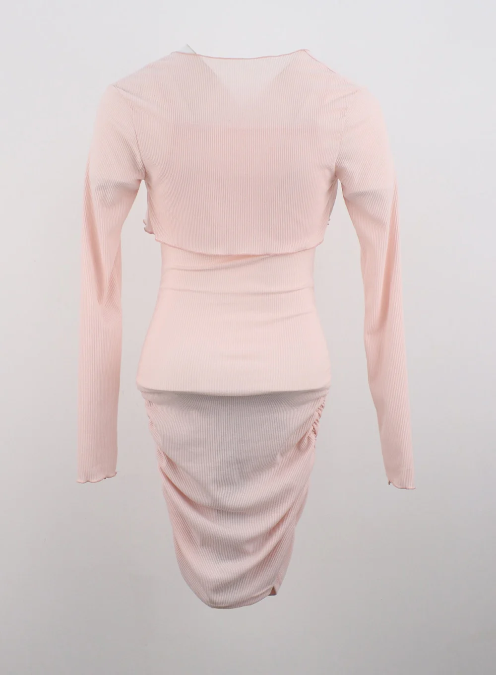Shirred Mini Dress & Bolero Set IG320 - Image 13