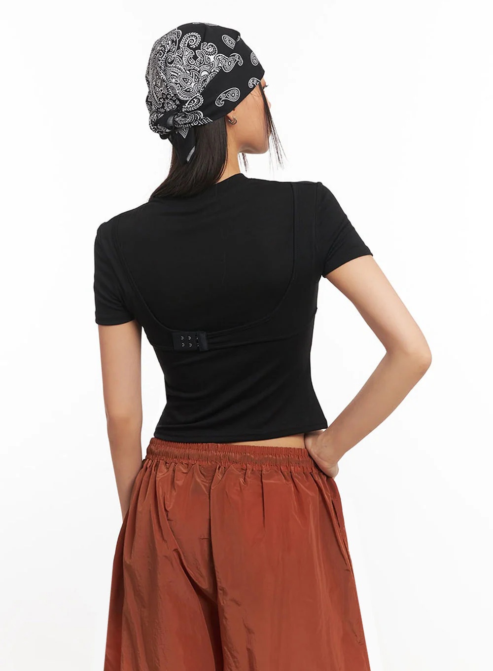 Short Sleeve Crop Top IA504 - Image 2