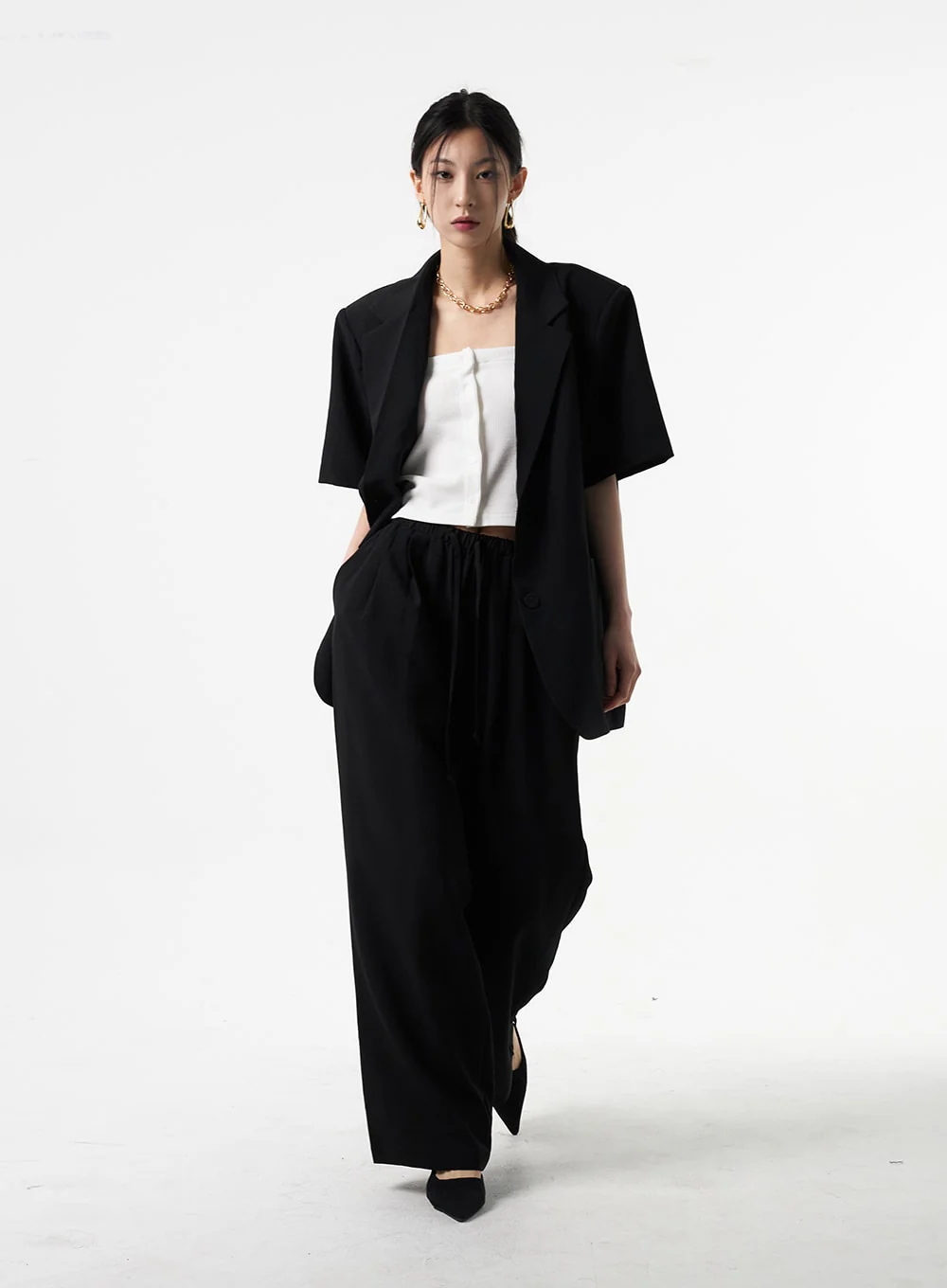 Short Sleeve Jacket IA326 - Image 8