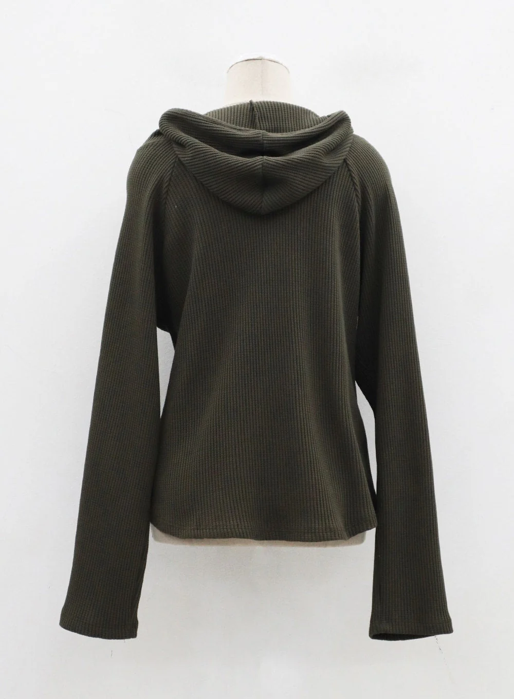 Side Button Detail Knit Hoodie CJ318 - Image 21