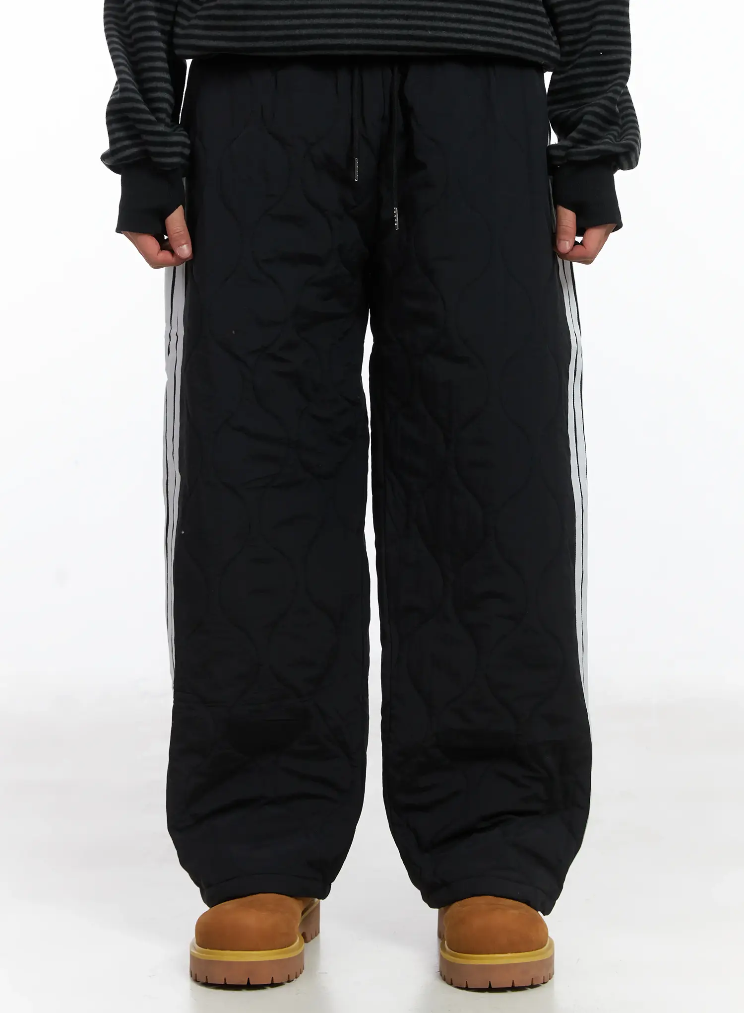 Side Lined Adjustable Track Pants ID515