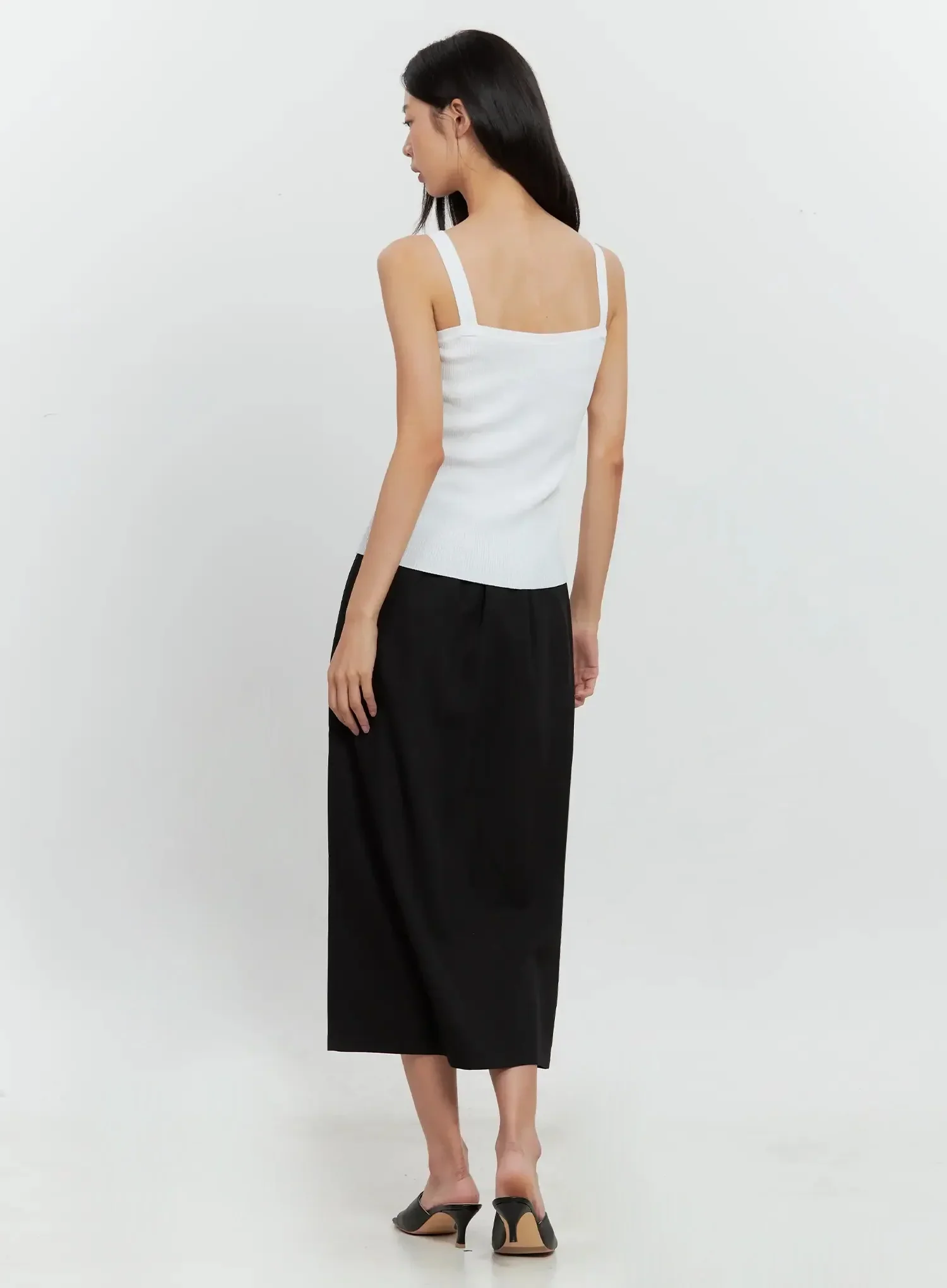Side-Slit Midi Skirt IL528 - Image 15