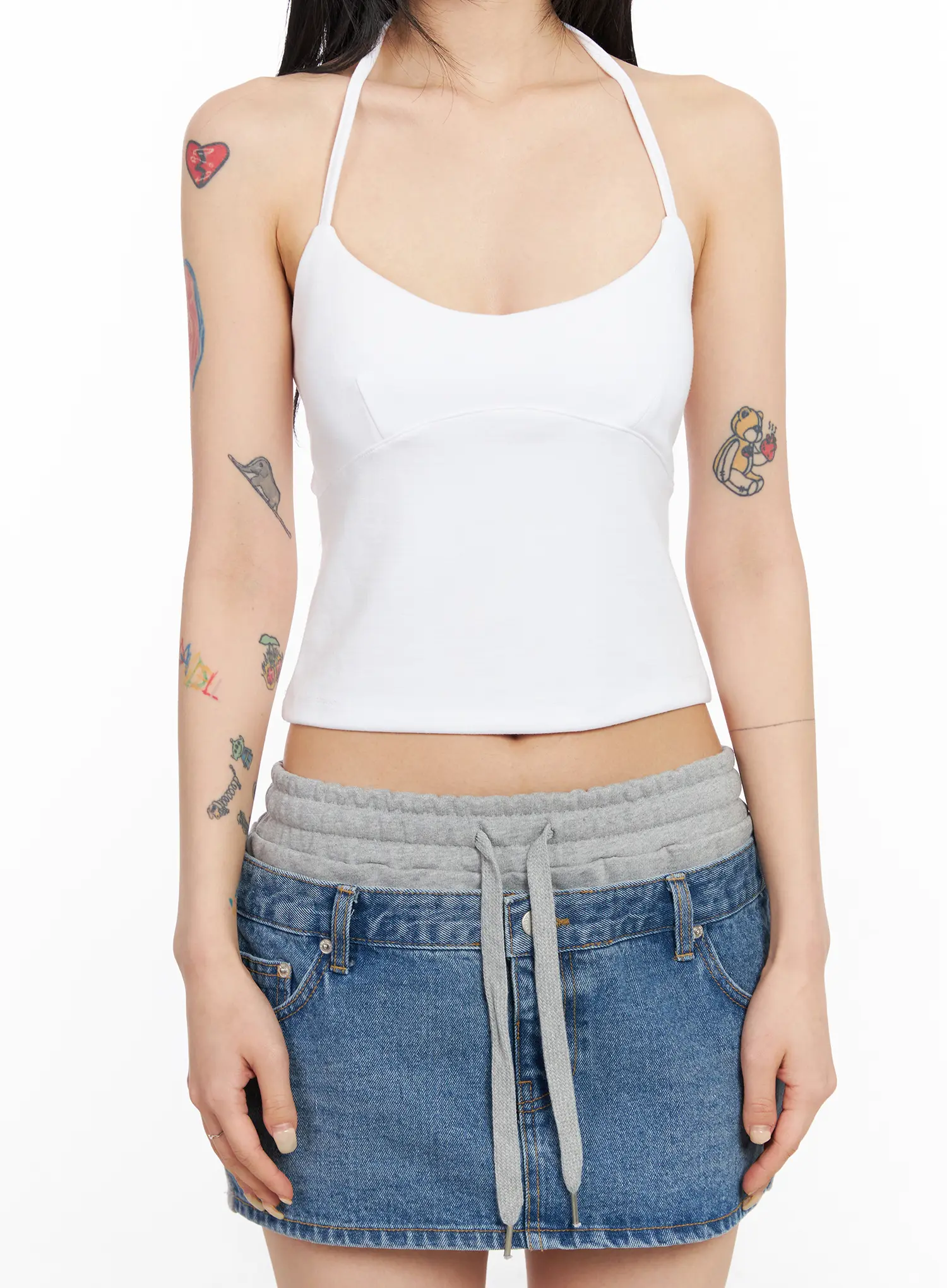 Simple Boho Halter Neck Top CM517 - Image 5