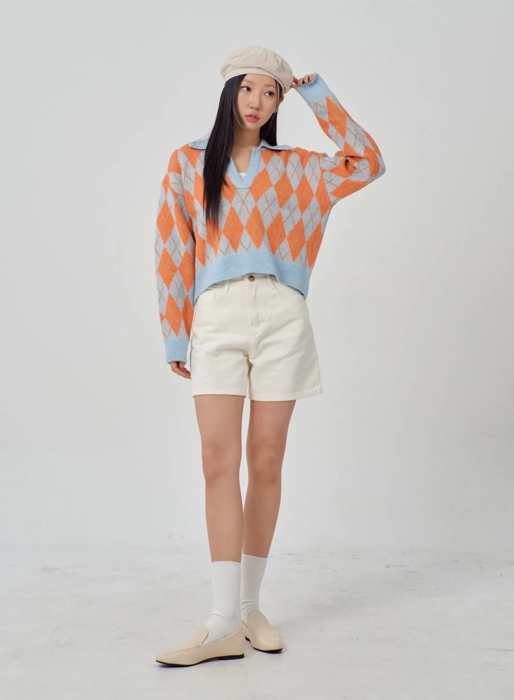 Simple Cotton Shorts IM315 - Image 8