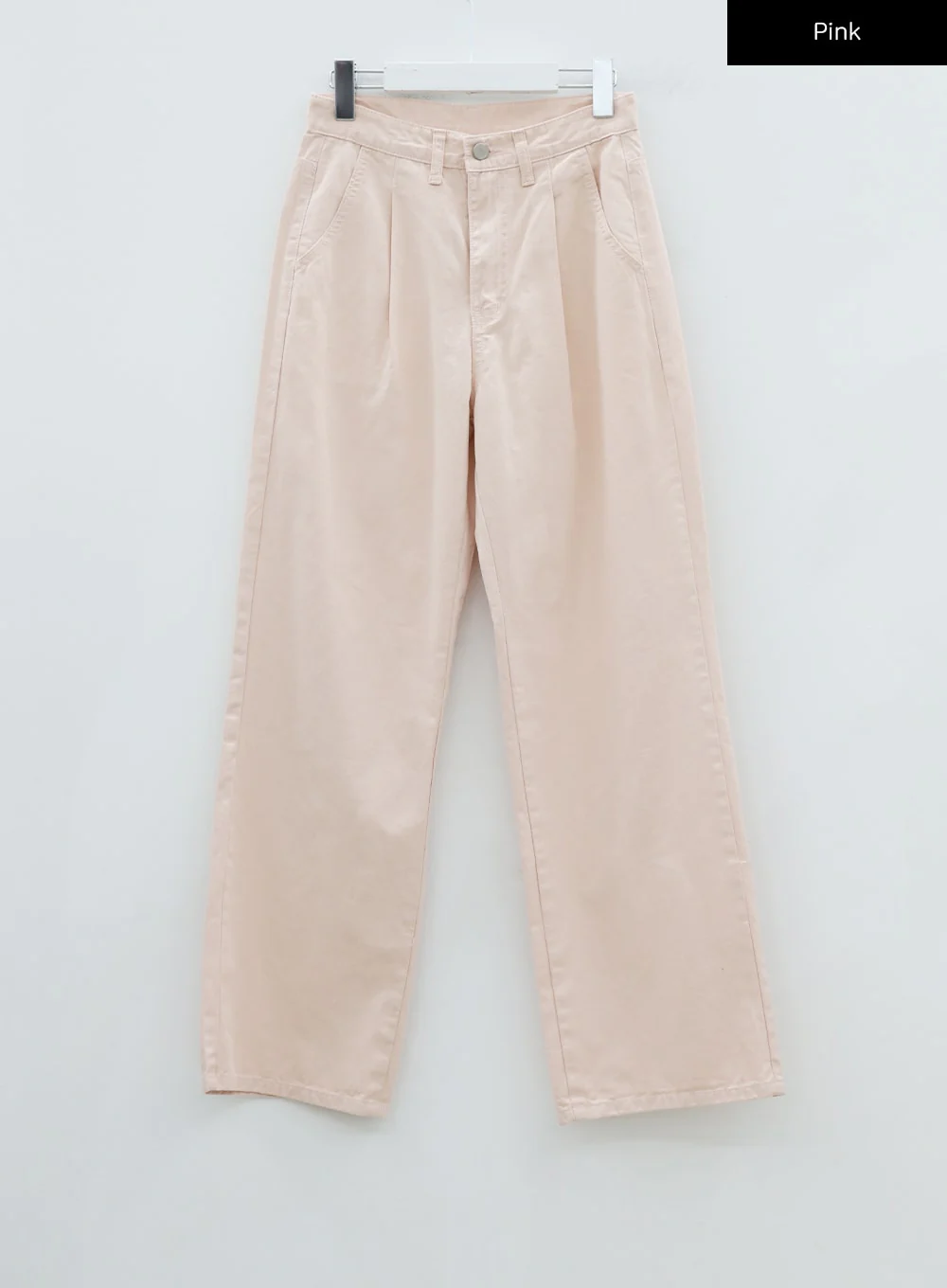 SIngle Pin-tuck Wide Cotton Pants BU13 - Image 22