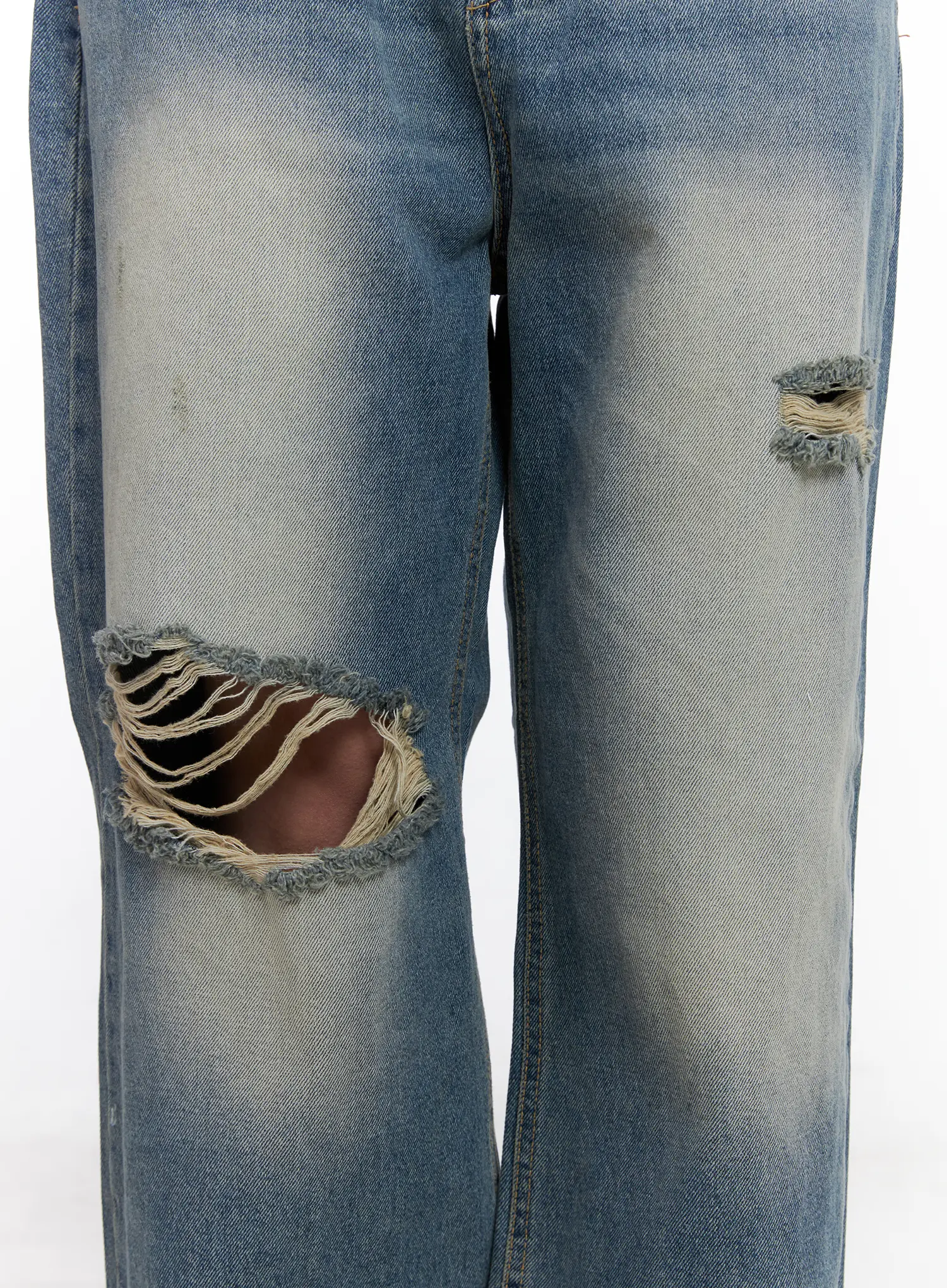Siya Print Washed Wide-Leg Jeans CO508 - Image 5