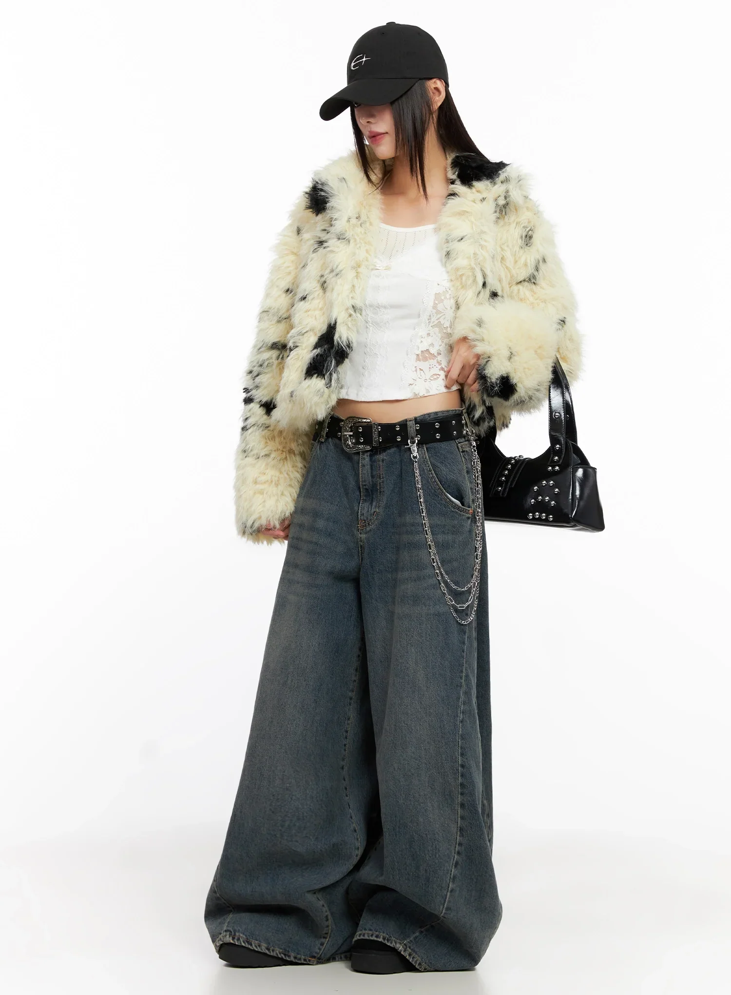 Skyler Washed Balloon Fit Jeans IN503 - Image 2