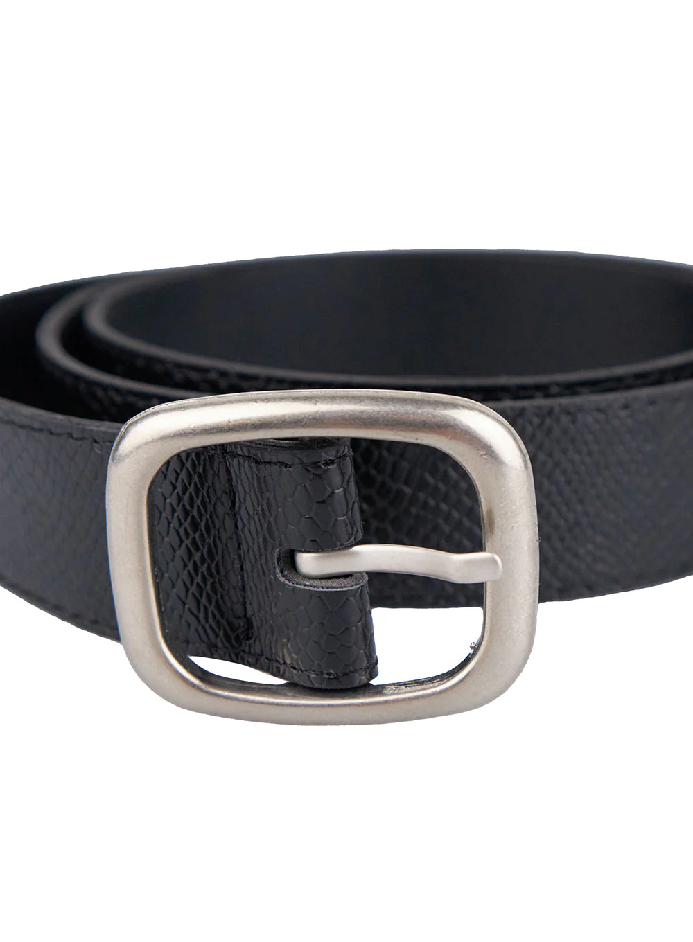 Sleek Snakeskin Belt CN401 - Image 4