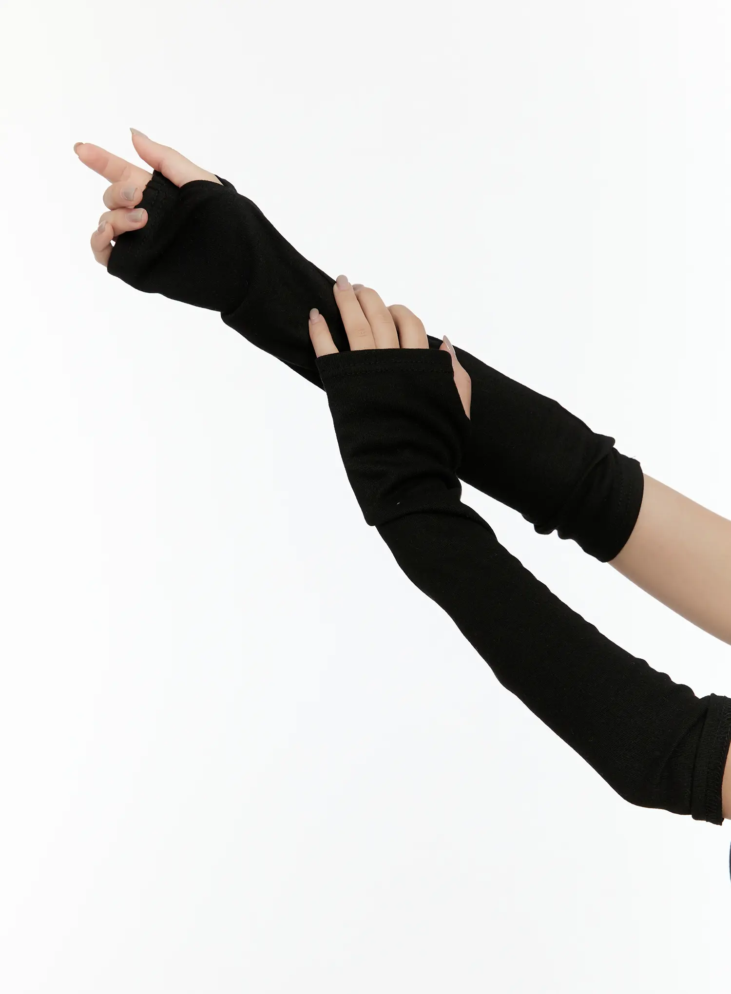 Sleeveless Knit Set With Arm Warmers CN506 - Image 10