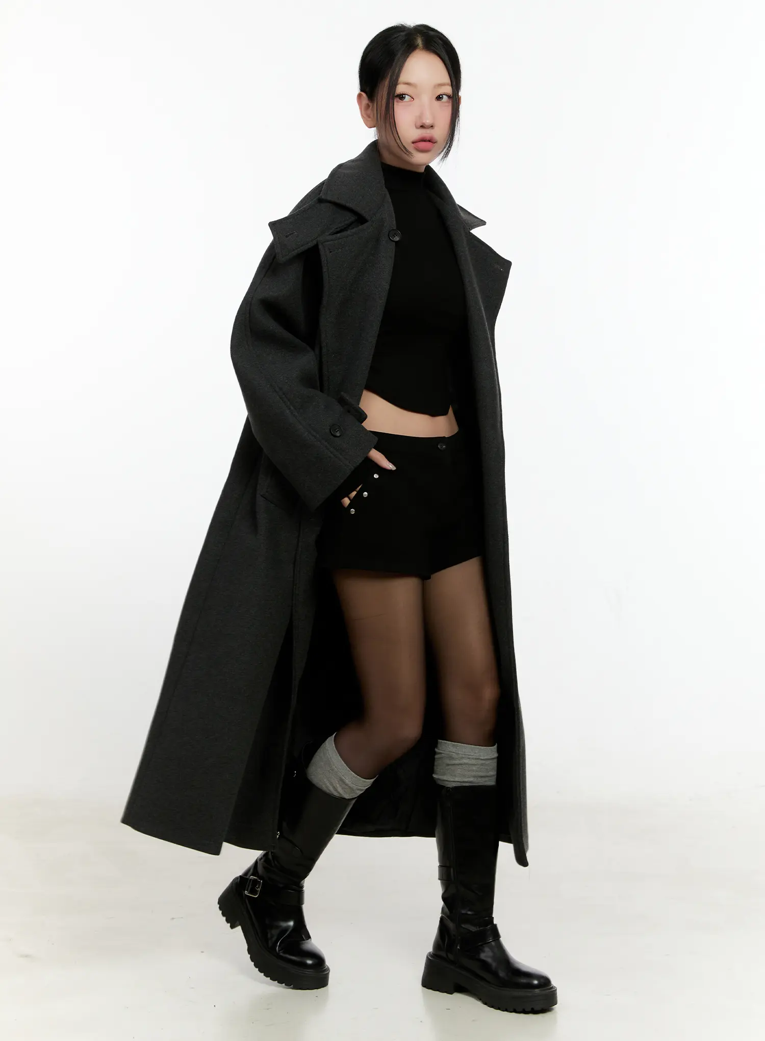 Sleeveless Knit Set With Arm Warmers CN506 - Image 8