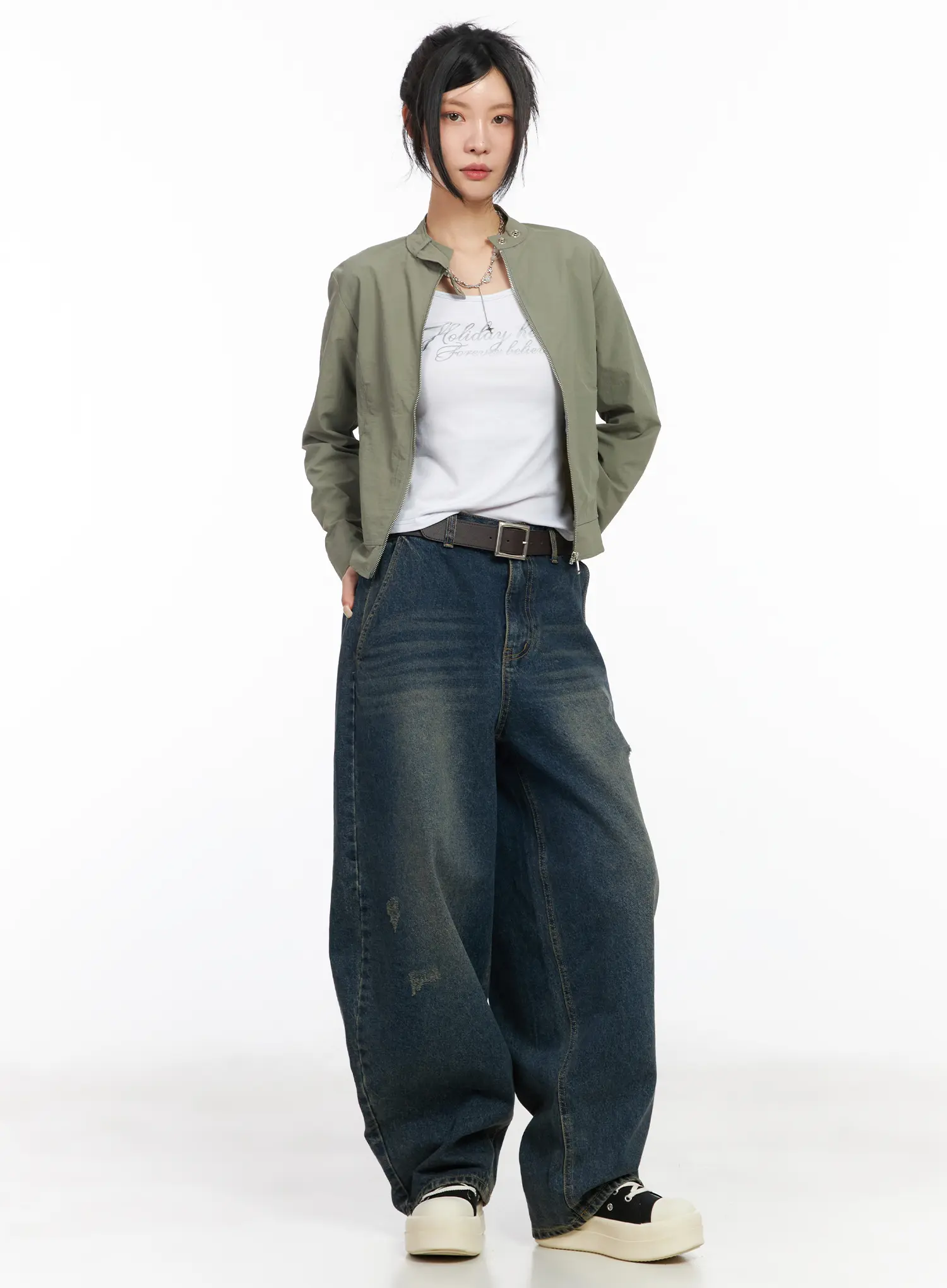 Slim Biker Jacket CM516 - Image 3
